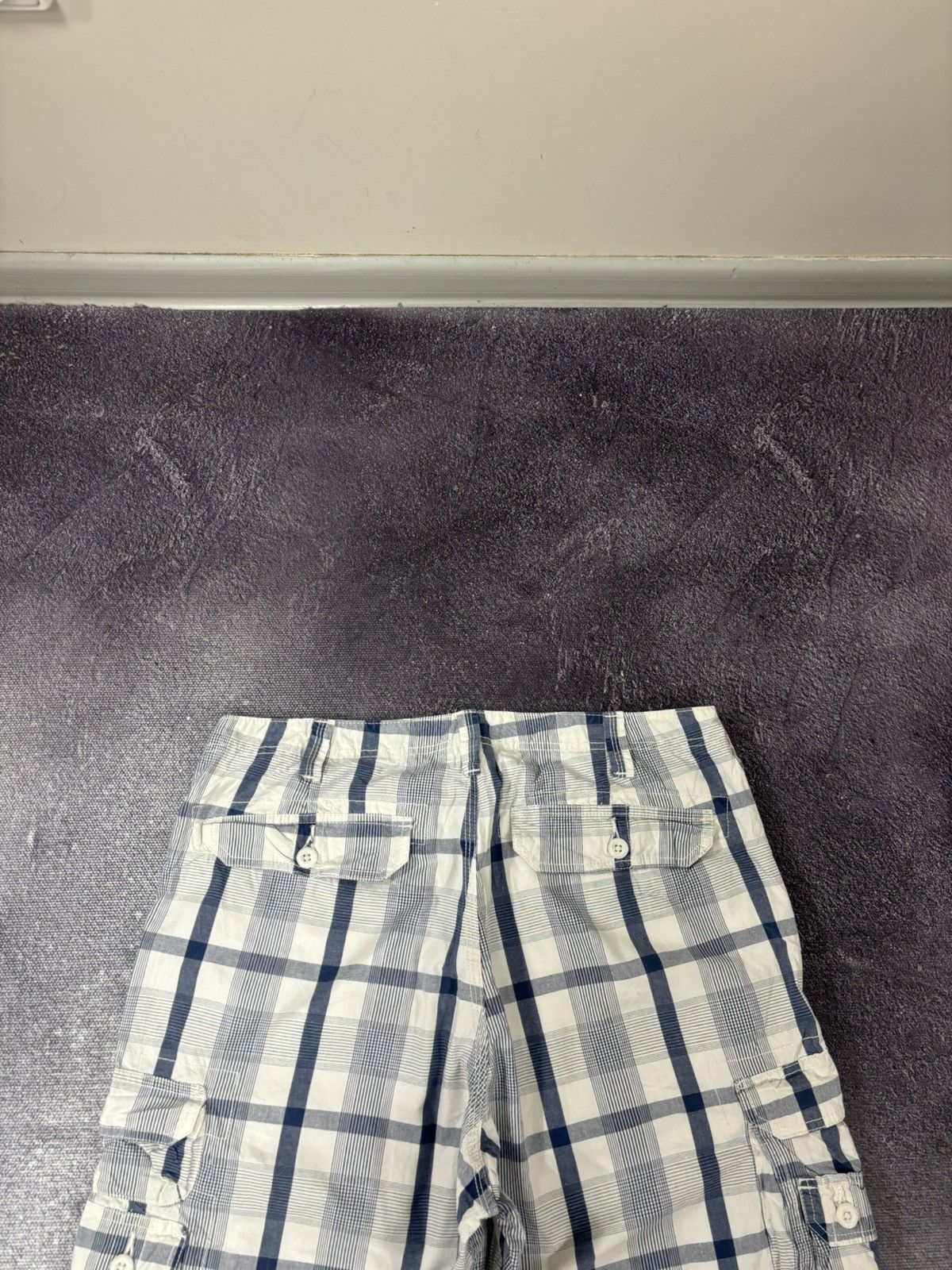 Lee Vintage Lee Dungarees Dad Hype Check USA Baggy Cargo Shorts Size US 36 / EU 52 - 7 Thumbnail