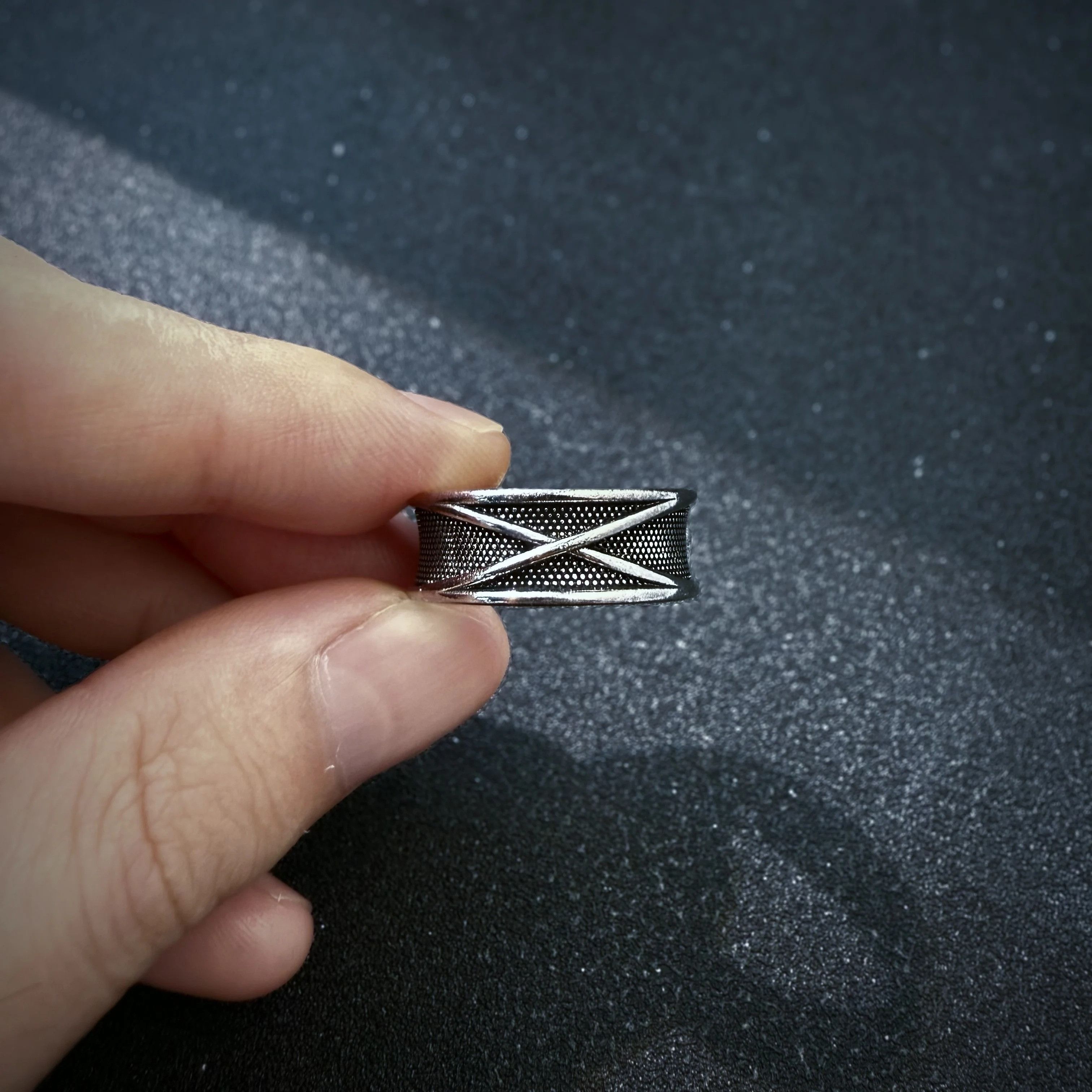 Other Retro Time Space Open Ring Size ONE SIZE - 4 Thumbnail