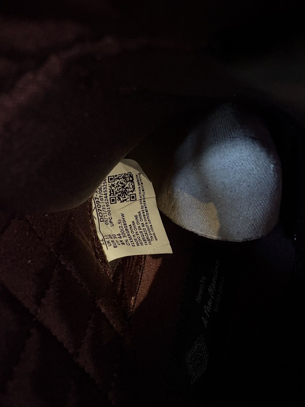 A Ma Maniere × Nike Air Jordan 1 Retro High OG SP x A Ma Maniere Size US 12 / EU 45 - 8 Thumbnail