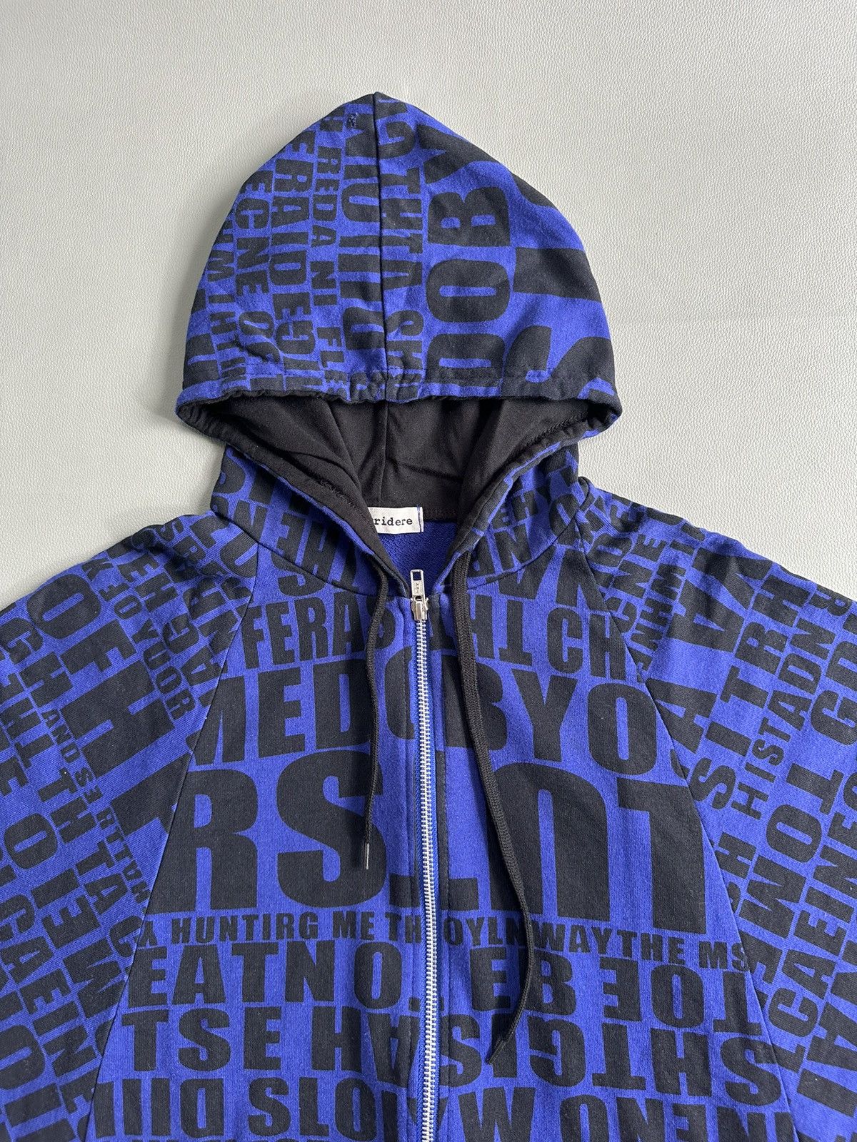 Hysteric Glamour SORRIDERE GOTHIC POEM ZIP HOODIE OVERSIZE VAMPIRE LGB STYLE Size US M / EU 48-50 / 2 - 3 Thumbnail