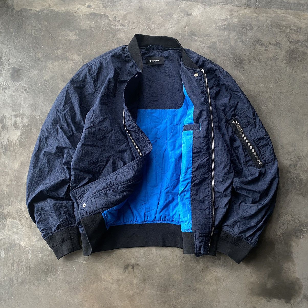 Diesel diesel nylon bomber jacket Size US M / EU 48-50 / 2 - 2 Thumbnail