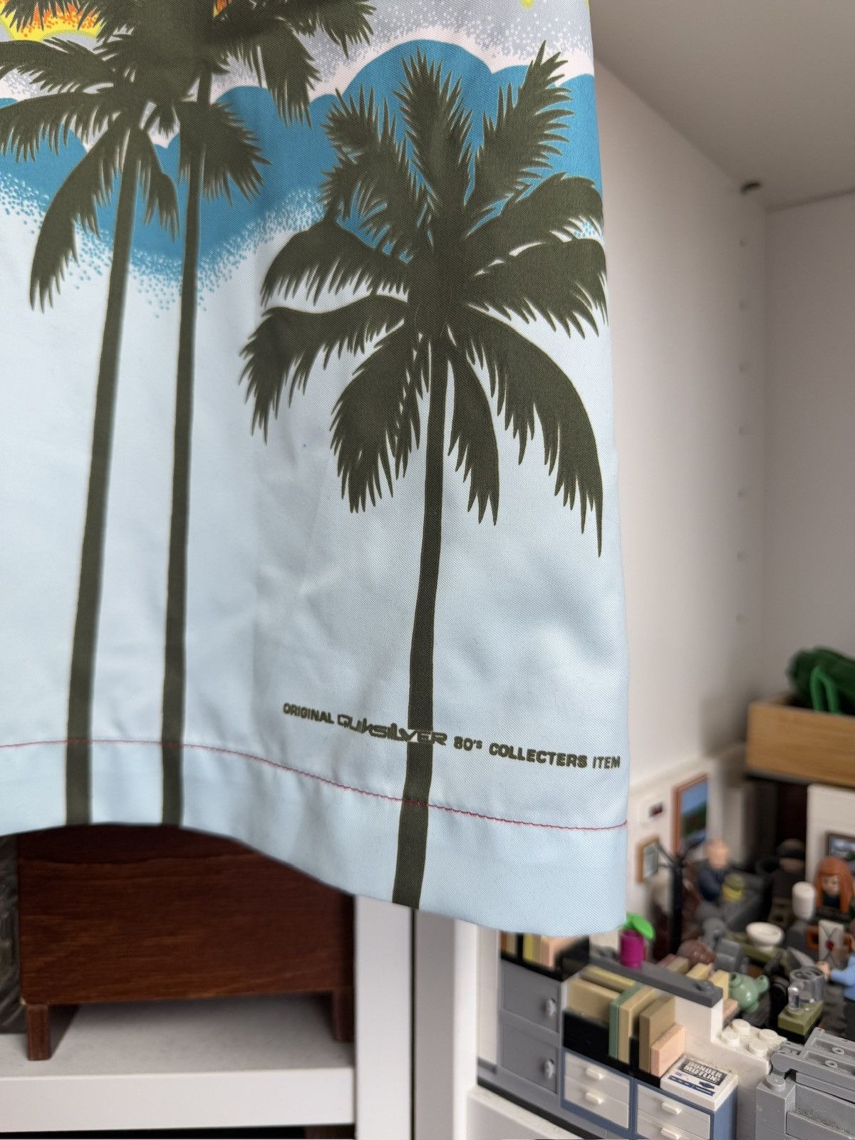Quiksilver × Vintage Vintage 90s Quiksilver baggy Hawaii shirt XL surf skate y2k Size US XL / EU 56 / 4 - 6 Thumbnail