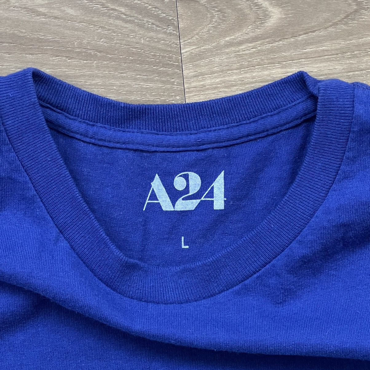 A24 I Survived Y2K A24 Official Movie Large T Shirt Purple Size US L / EU 52-54 / 3 - 2 Thumbnail
