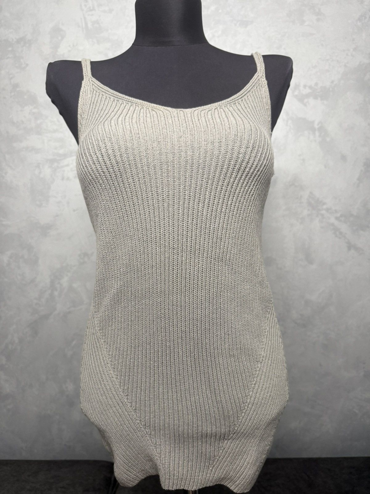 Maison Margiela Rare Maison Margiela Tank Top cotton S Knited Grey Italy Size S / US 4 / IT 40 - 2 Thumbnail