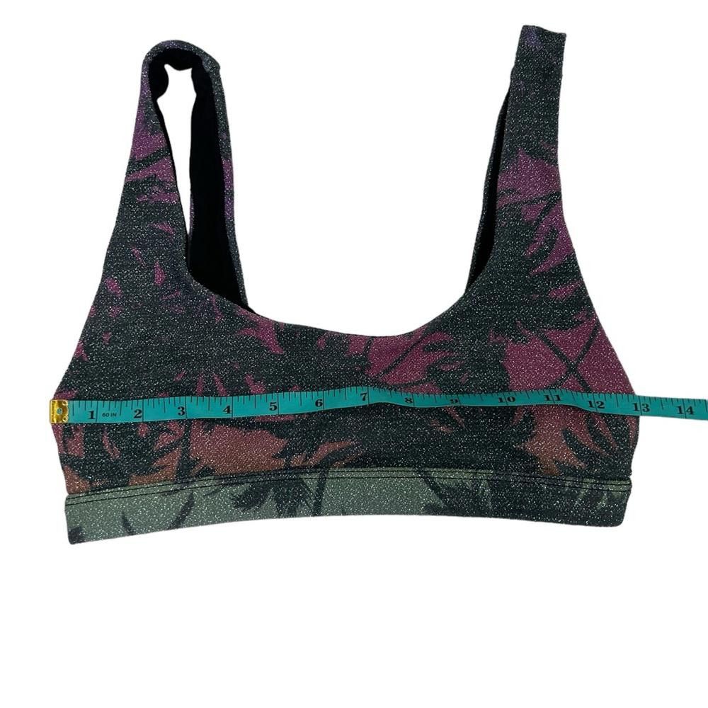 Designer Beach Riot l Rainbow Palm Madness High Waist Bikini M/L Size ONE SIZE - 6 Thumbnail