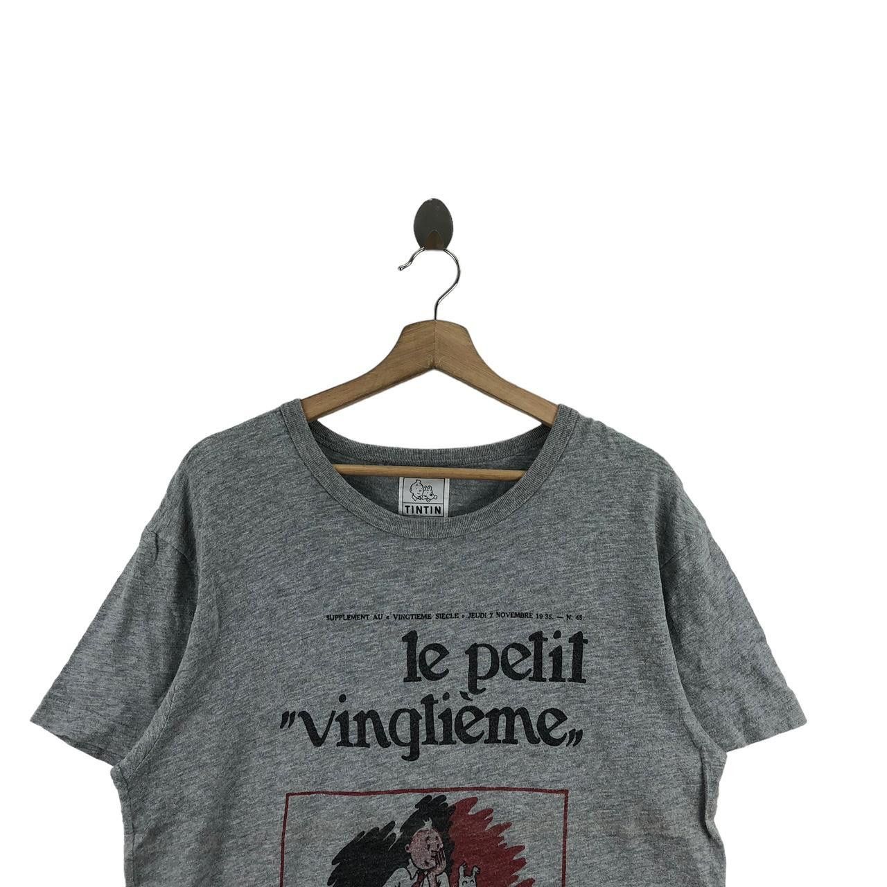 Other The Adventures Of TINTIN LE PETIT VINGTIEME Tee Shirt Top Size L / US 10 / IT 46 - 3 Thumbnail