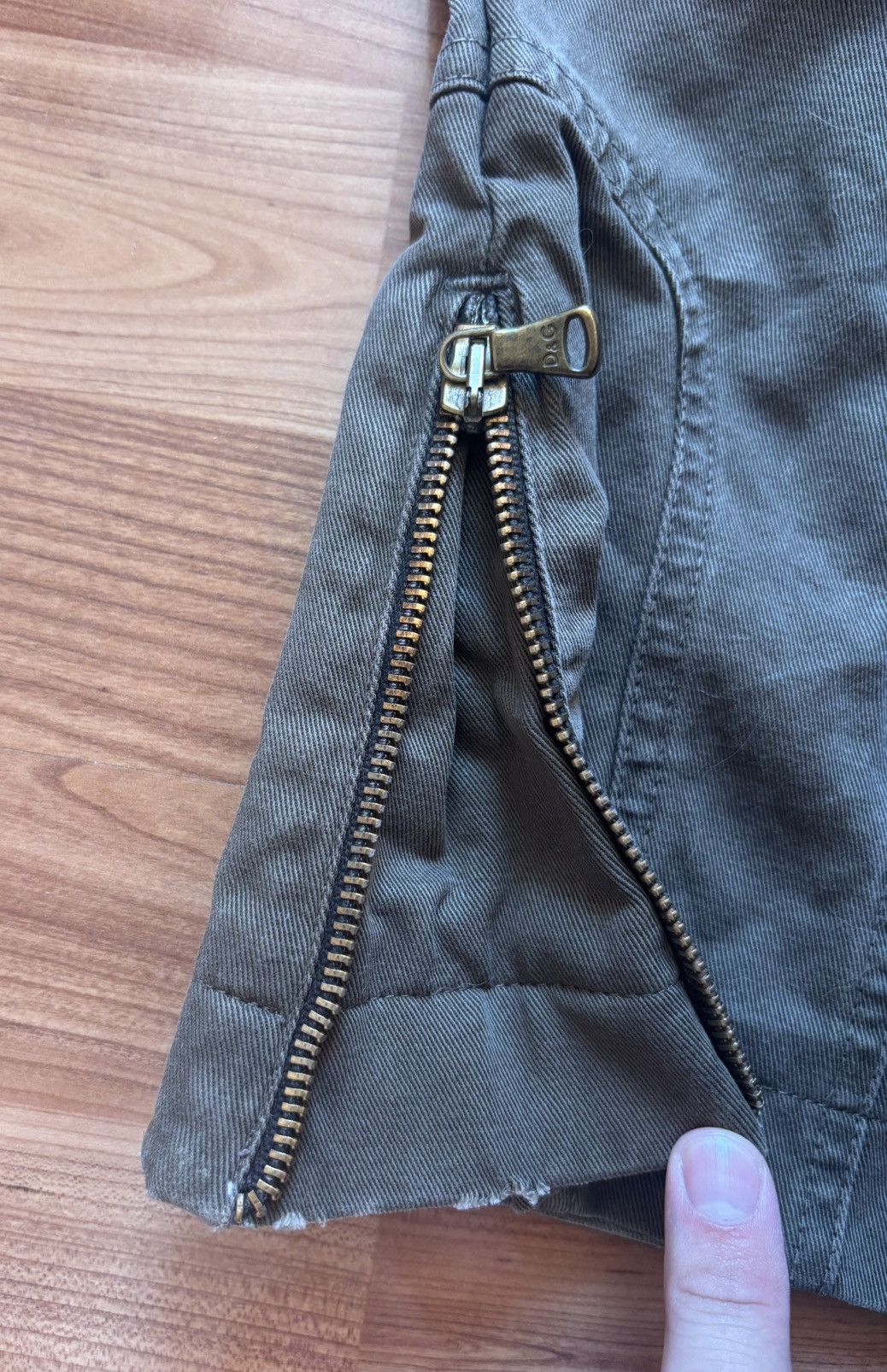 Vintage SS2003 Dolce & Gabbana Archival Military Cargo Pants Vintage Size US 29 - 5 Thumbnail