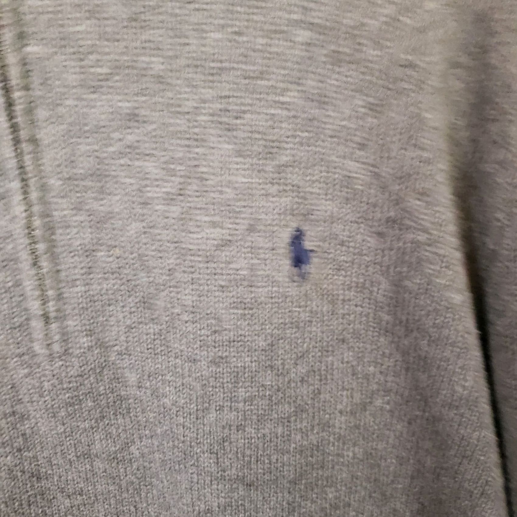 Polo Ralph Lauren Polo Ralph Lauren Sweater Men L Gray Cotton Knit 1/4 Zip Mock Neck Polo Ralph Lauren Sweater L Gray Cotton Knit 1/4 Zip Mock Neck Size US L / EU 52-54 / 3 - 4 Thumbnail