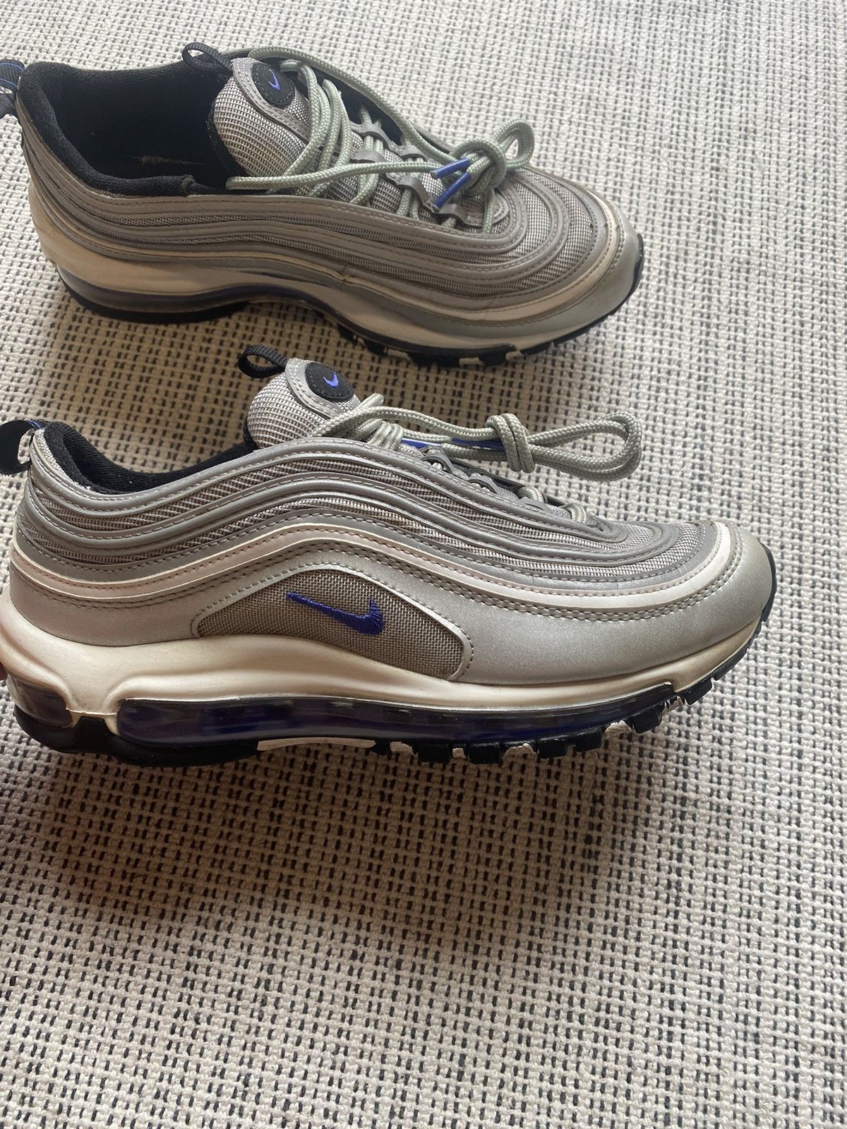 Nike Nike Air Max 97 Vintage Purple Silver Size US 6.5 / EU 39-40 - 4 Thumbnail