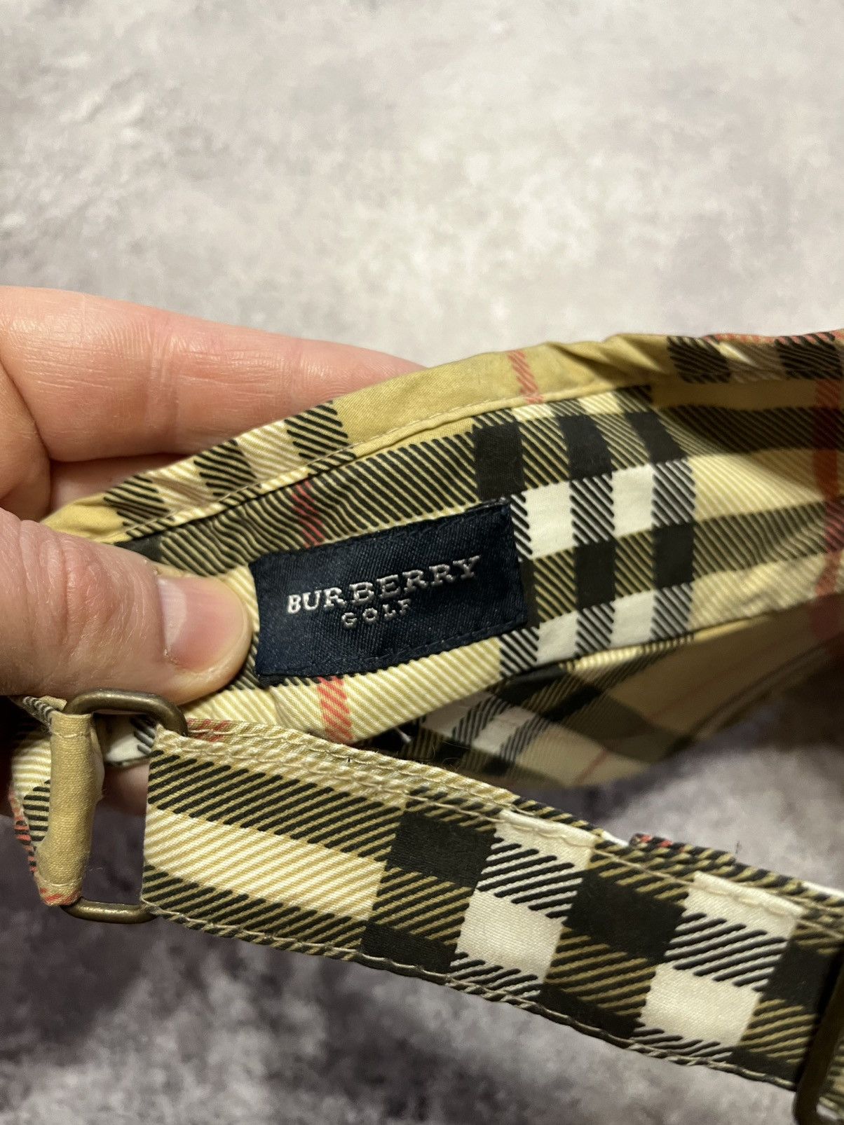 Burberry Burberry golf vintage cap Size ONE SIZE - 5 Thumbnail