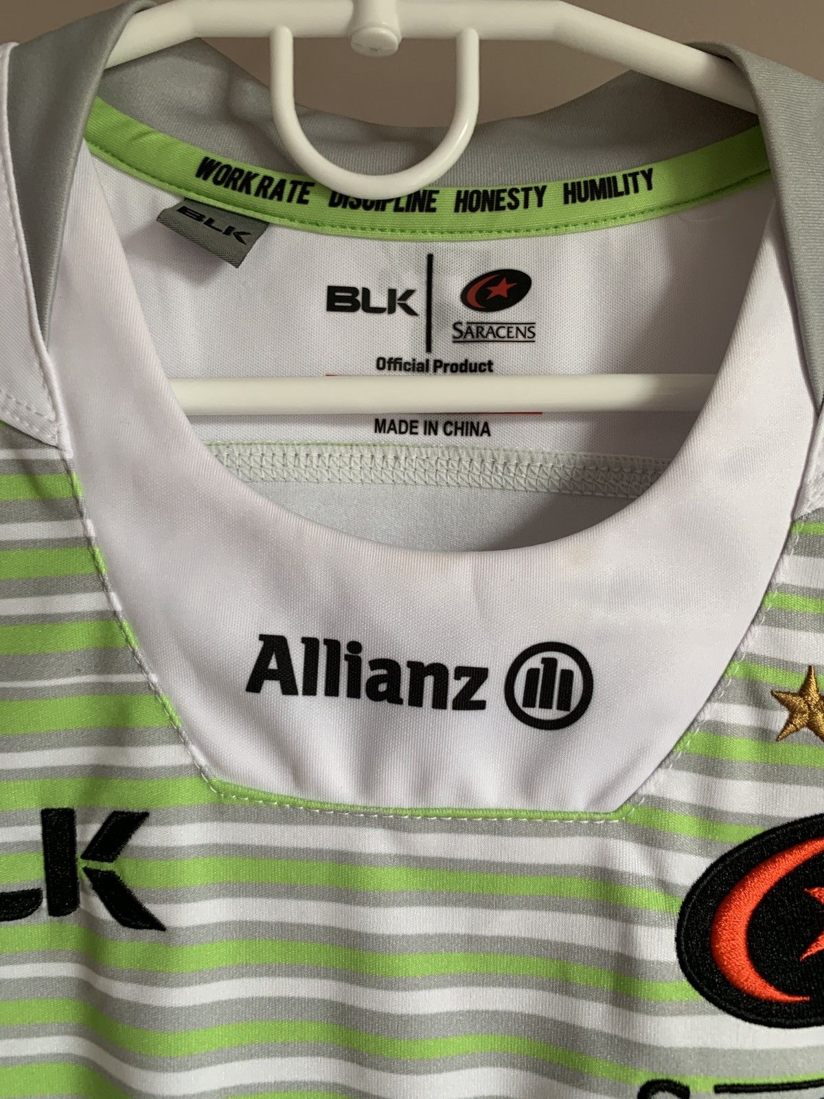 Other Womens Saracens Rugby Union Shirt BLK Jersey Size L Size L / US 10 / IT 46 - 8 Thumbnail
