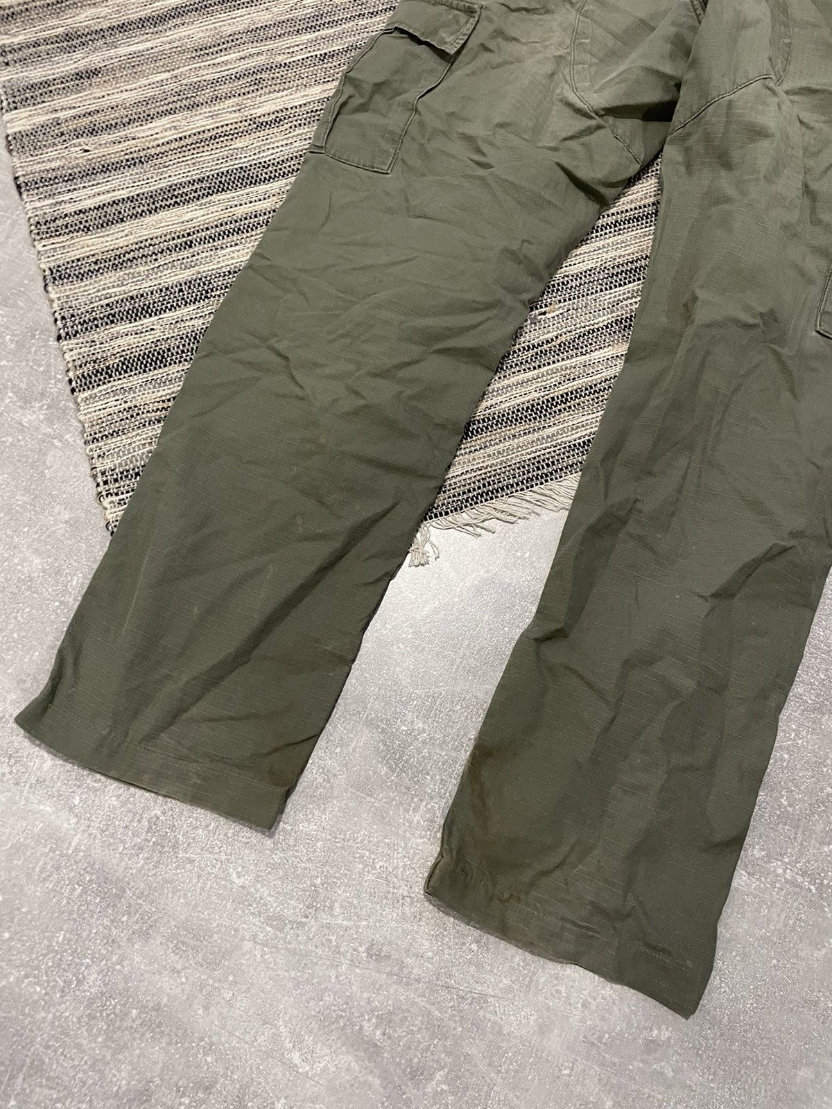 90s USA WORKWEAR DOUBLE KNEE PANT AVIATION CARGO MULTIPOCKET