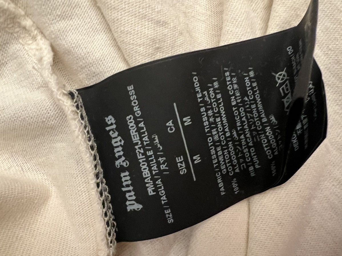 Palm Angels Palm Angels Cream T shirt Size US M / EU 48-50 / 2 - 5 Thumbnail