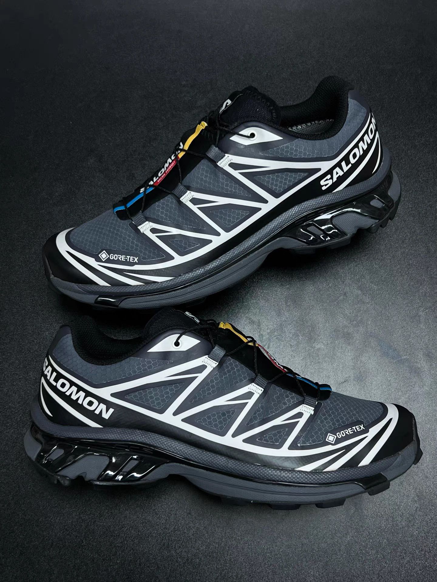 Salomon Salomon XT-6 GORE-TEX Black/Grey/Silver K15 Size US 9.5 / EU 42-43 - 5 Thumbnail