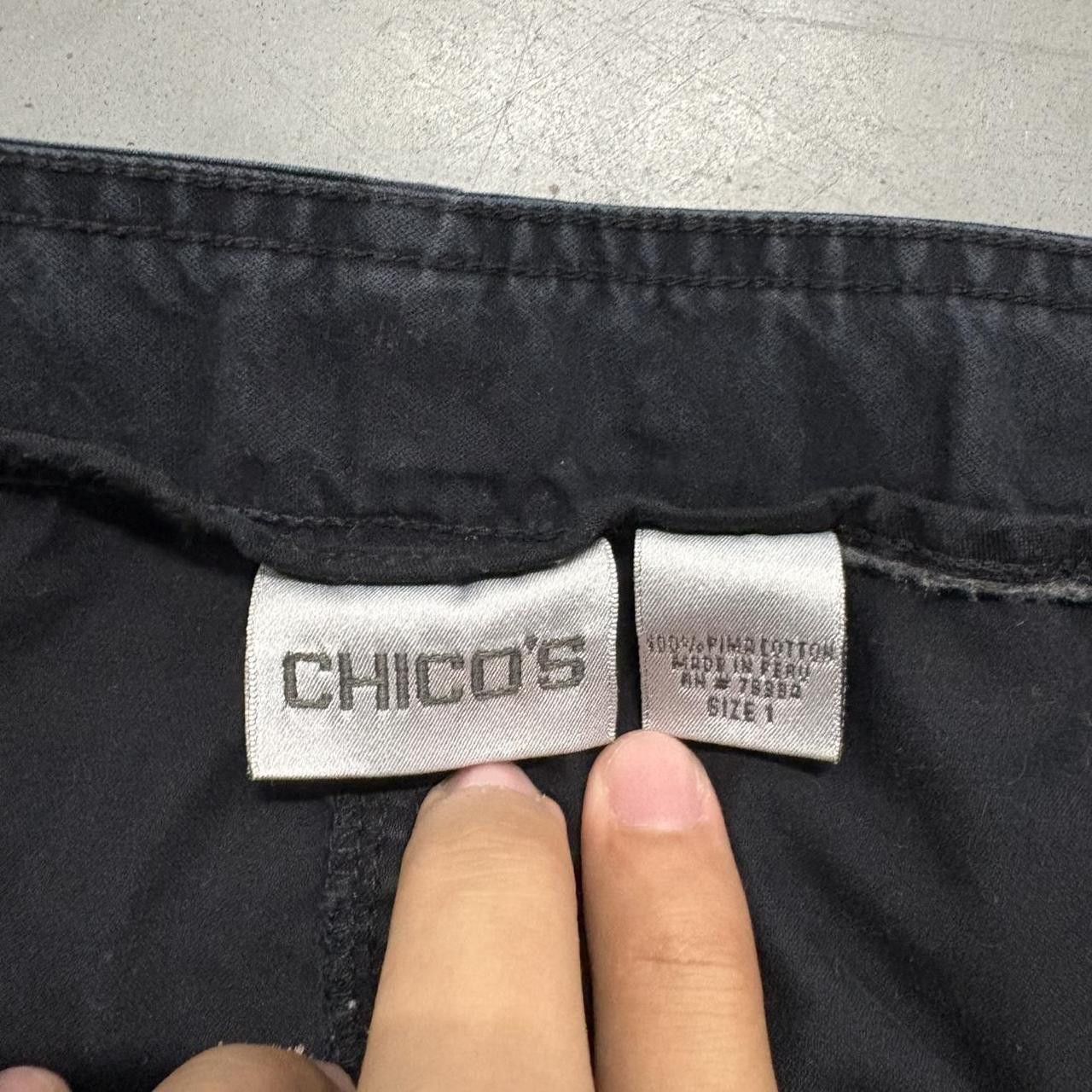 Chicos Crazy Vintage Y2K/2000s Baggy Grunge Black Chicos Cargo Pants! Size US 30 / EU 46 - 6 Thumbnail