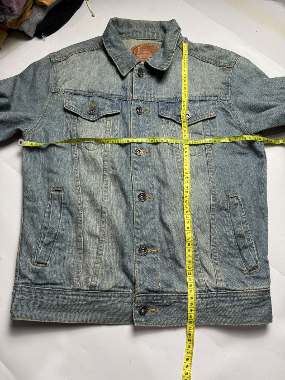 Japanese Brand Japanese Ballow Washed Denim Jacket Vintage Size US M / EU 48-50 / 2 - 5 Thumbnail