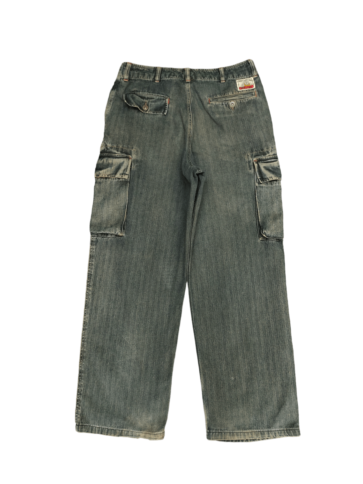Hysteric Glamour Octopas Army Cargo Hbt Wide Leg Denim Y2k Jnco Baggy Jeans Size US 32 / EU 48 - 10 Thumbnail