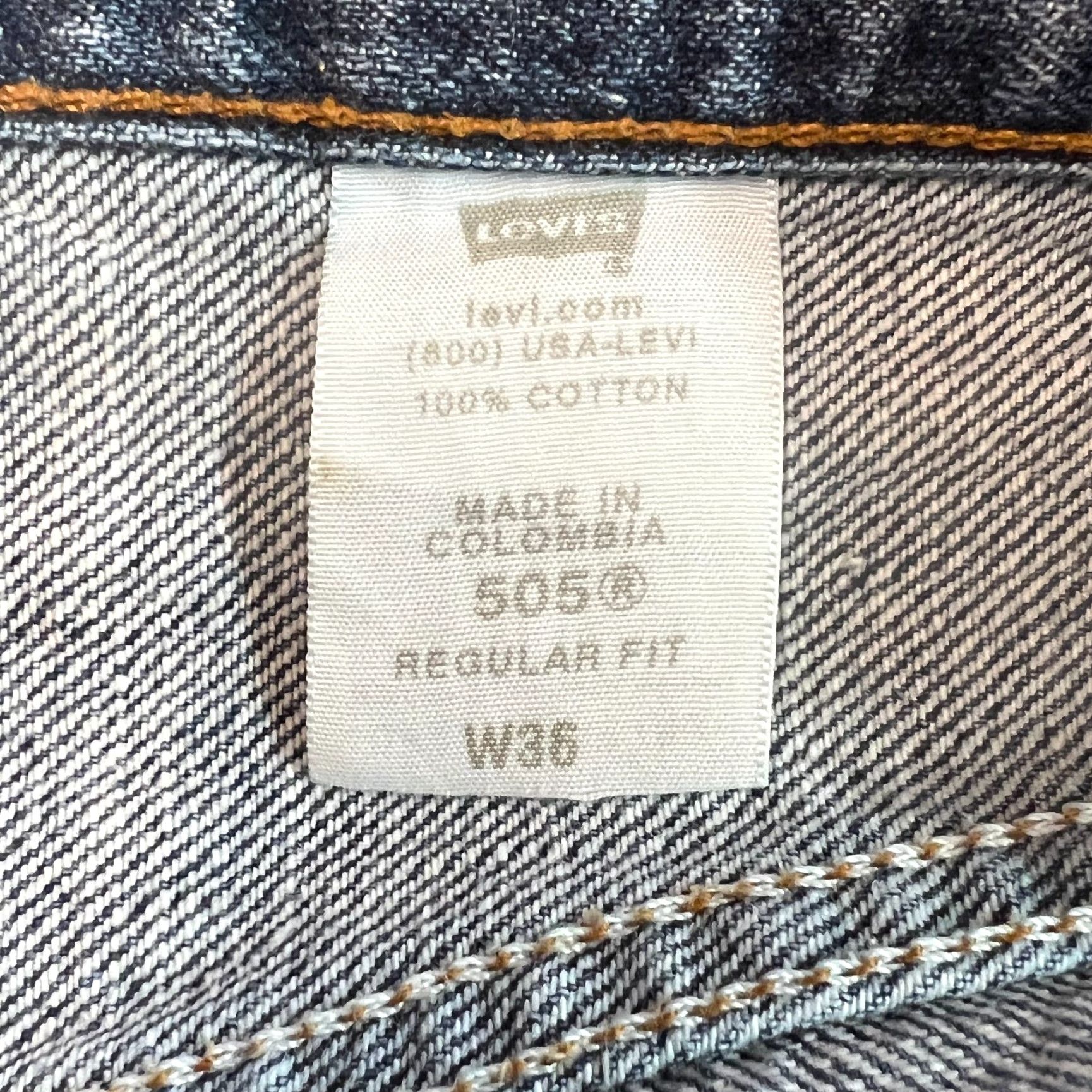 Levi's VINTAGE Levi's 505 Mens Denim Flat Front Regular Fit Mid Rise Blue Biker Shorts Size 36 Size US 36 / EU 52 - 6 Thumbnail