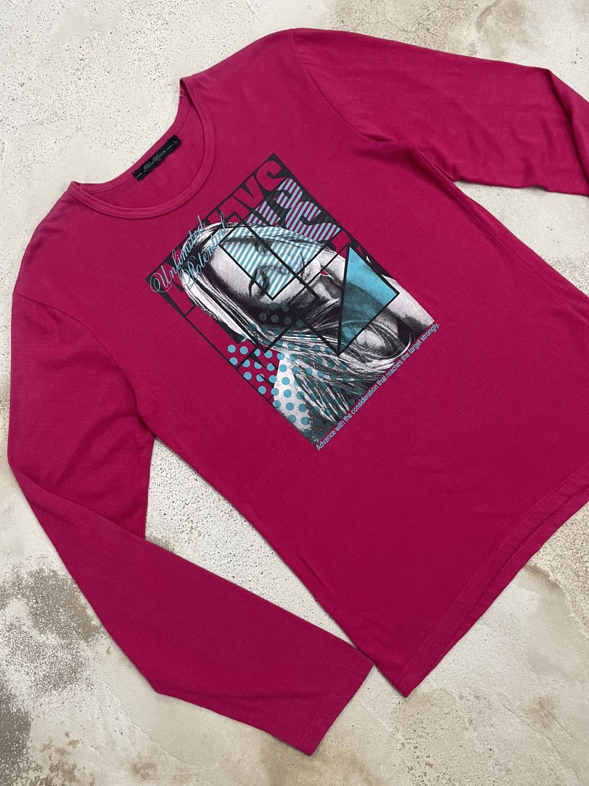 Hysteric Glamour Metal System Unlimited Potential Y2K Girl Potrait Size US M / EU 48-50 / 2 - 4 Thumbnail