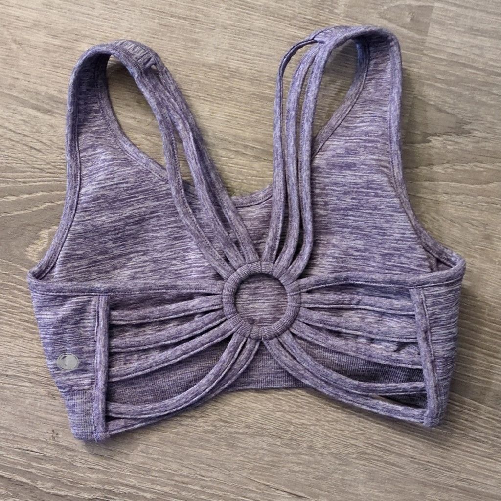 Other Yogalicious Lavender Sports Bra Size Small Size ONE SIZE - 2 Thumbnail