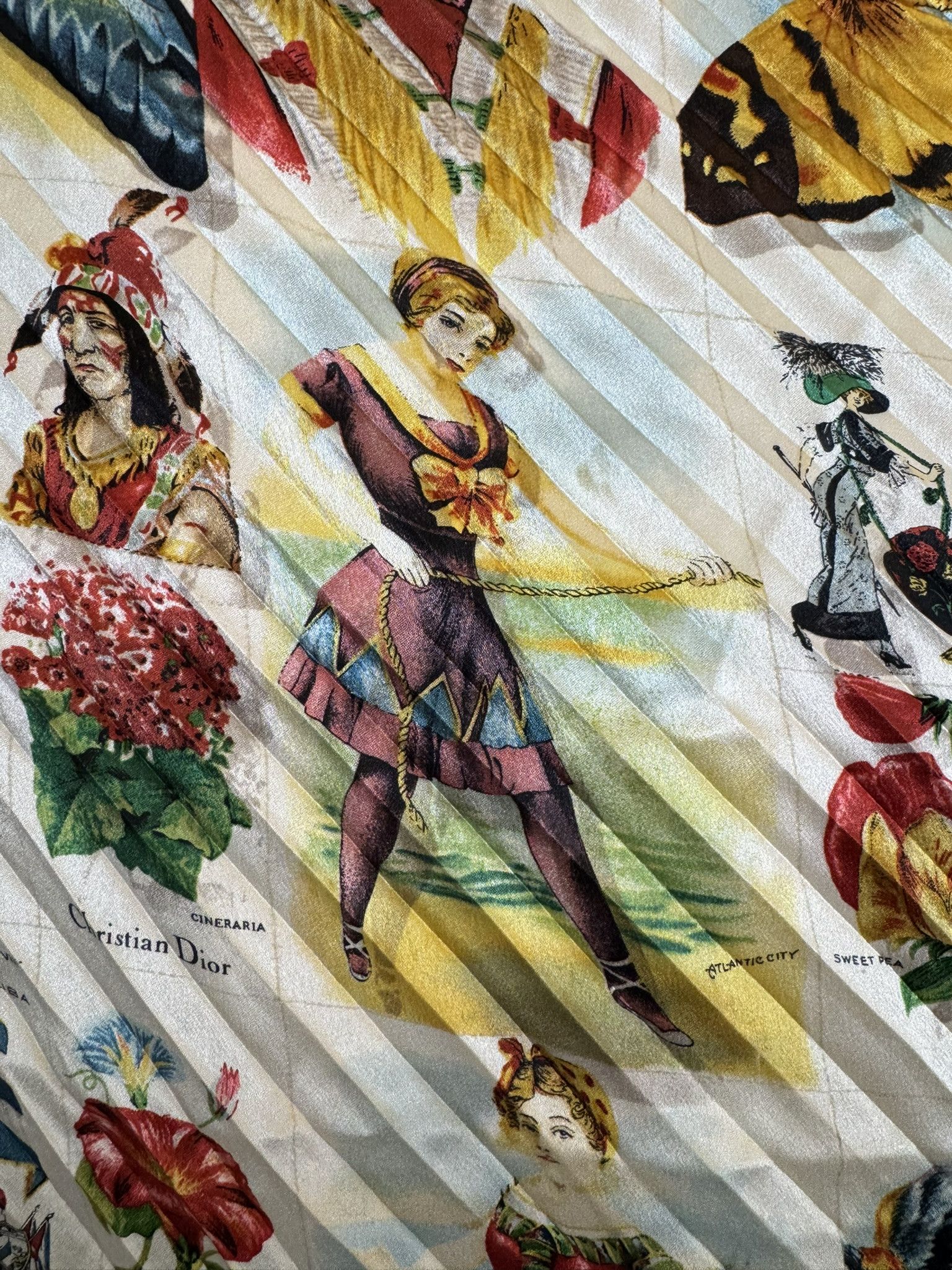 John Galliano CHRISTIAN DIOR by John Galliano Silk Scarf 26" S/S 2002 Size ONE SIZE - 5 Thumbnail