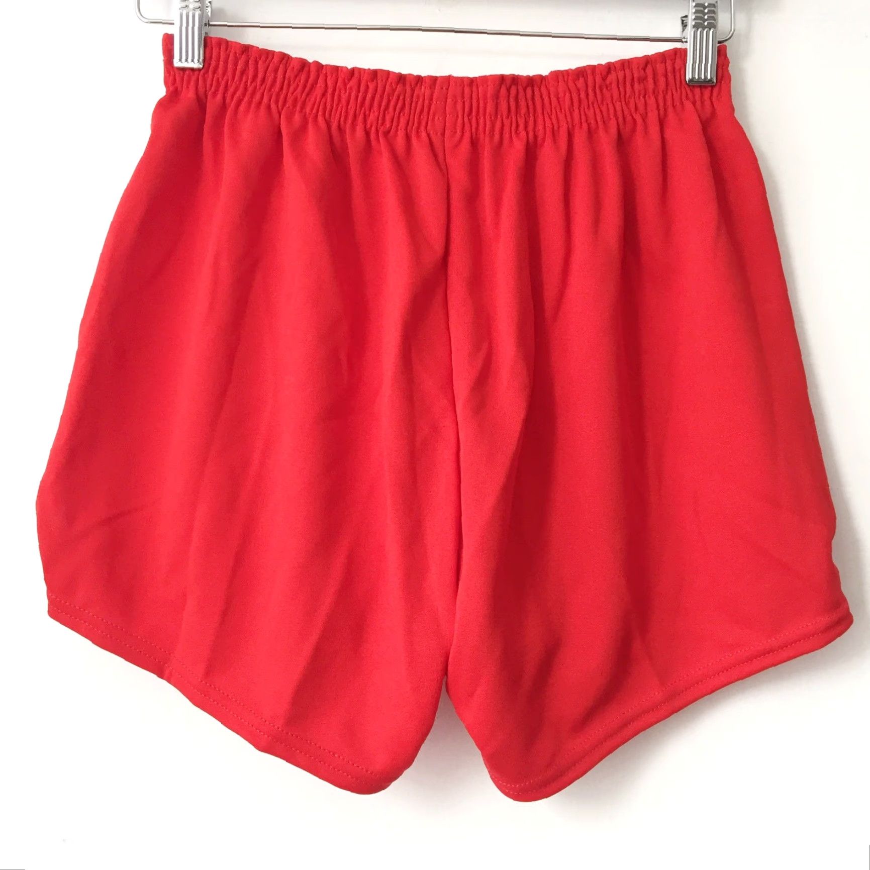Russell Athletic VINTAGE Russel Athletic Womens Shorts Athletic Red 100% Polyester NOS size L High Waisted Babes Embroidered Size 36" / US 14 / IT 50 - 4 Thumbnail