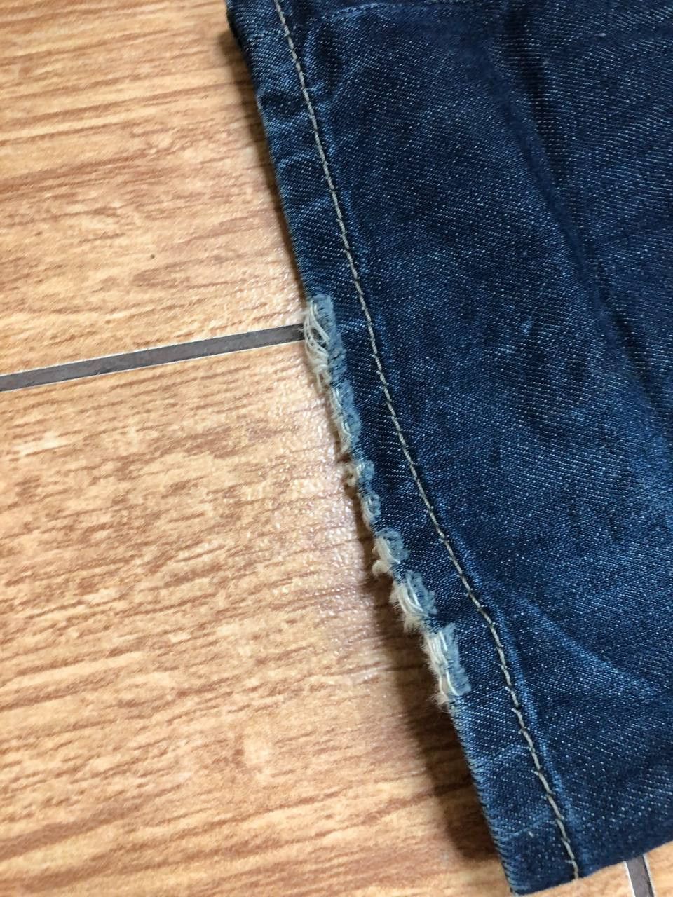 Diesel Crazy Crash Dirty Baggy Faded Jean Japan Avant Garde Style Size US 36 / EU 52 - 5 Thumbnail