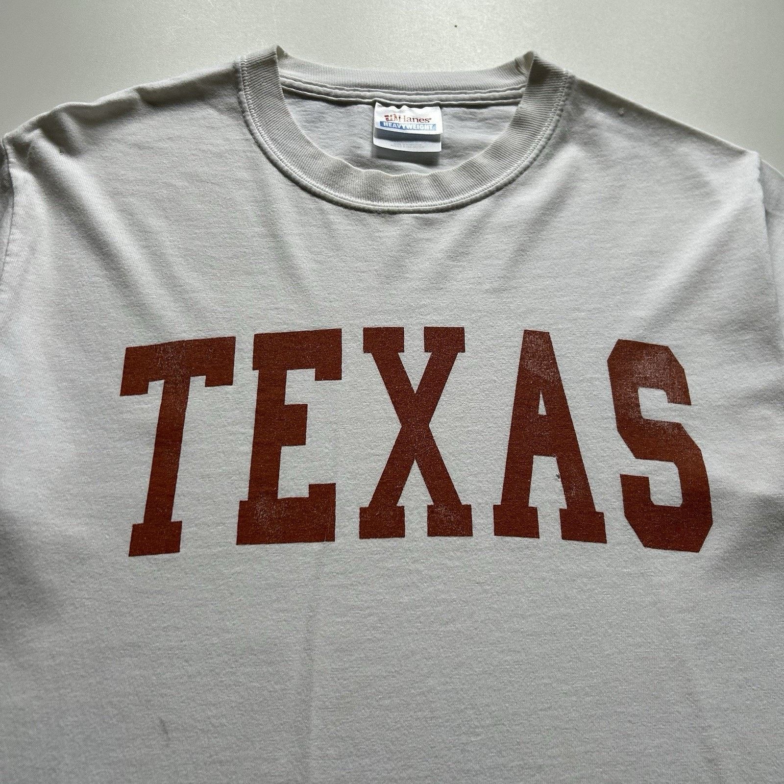 NCAA × Vintage Vintage Texas T-Shirt Small Y2K NCAA Long Horns Spell Out Size US S / EU 44-46 / 1 - 2 Thumbnail
