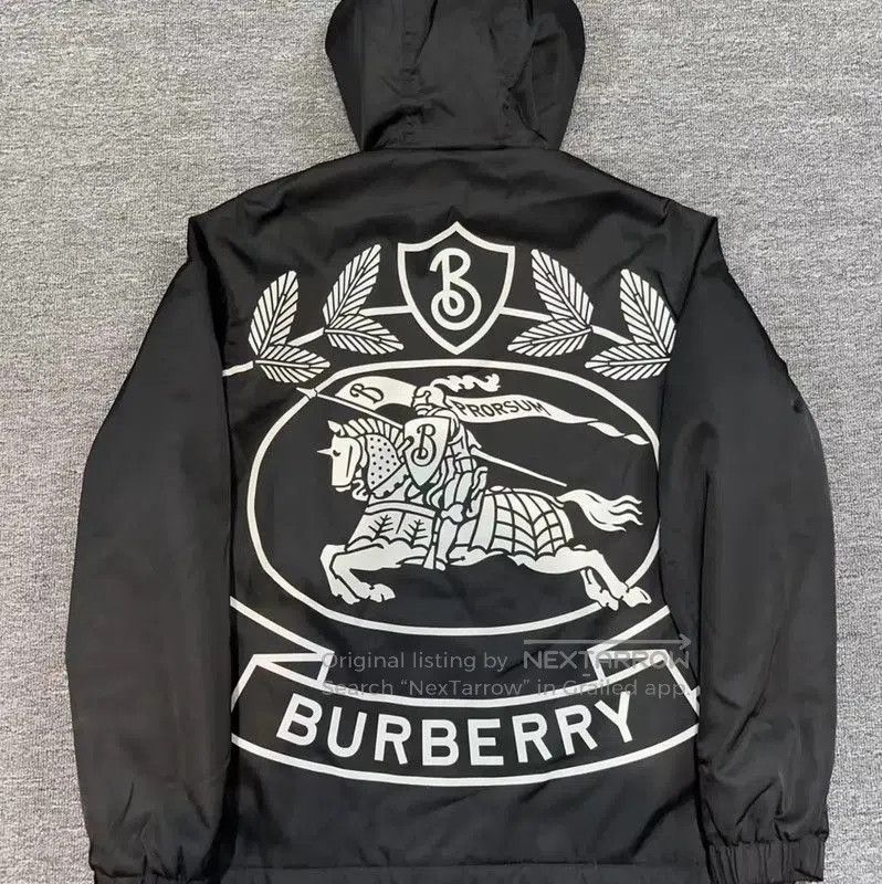 Burberry Burberry M Size Black Cotton Blend Jacket. Size US M / EU 48-50 / 2 - 2 Thumbnail