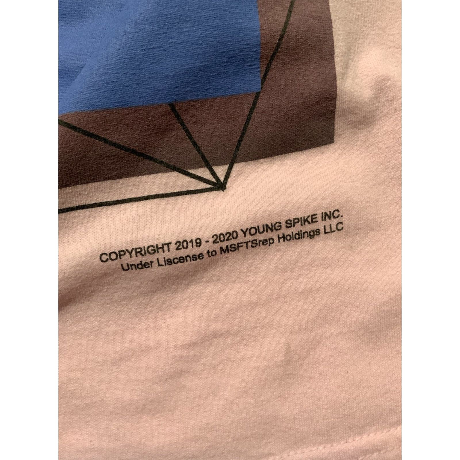 Msftsrep MSFTSrep SYRE Jaden Smith Young Spike Pink T-Shirt Crew Neck Mens Sz L Size US L / EU 52-54 / 3 - 6 Thumbnail