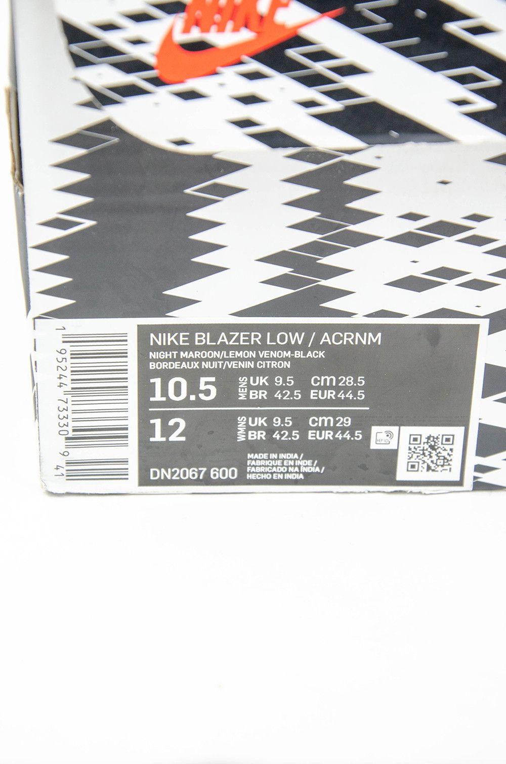 Acronym × Nike Nike x Acronym Blazer Low SP Deconstructed Sneakers – 42.5 Size US 9 / EU 42 - 18 Thumbnail