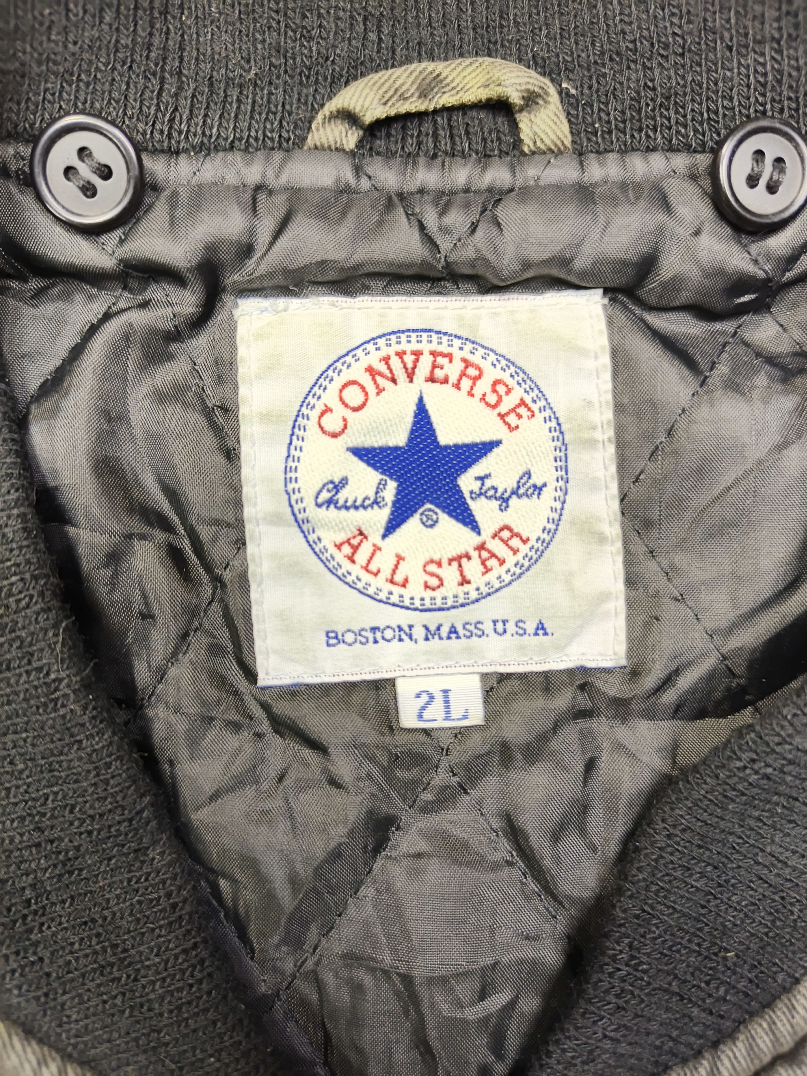 Converse Vintage Converse Boston Mass Bomber Jacket Size US XXL / EU 58 / 5 - 9 Thumbnail