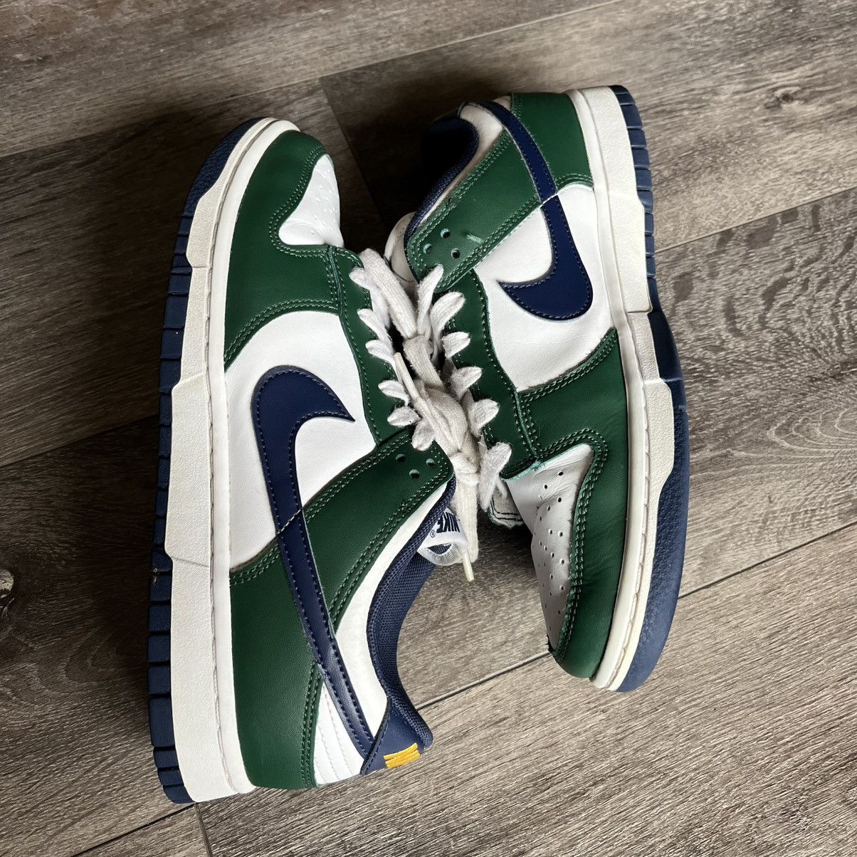 Nike × Vintage Nike Dunk Low Retro Fir Midnight Navy Men’s FV6911-300 US 8 Size US 8 / EU 41 - 3 Thumbnail