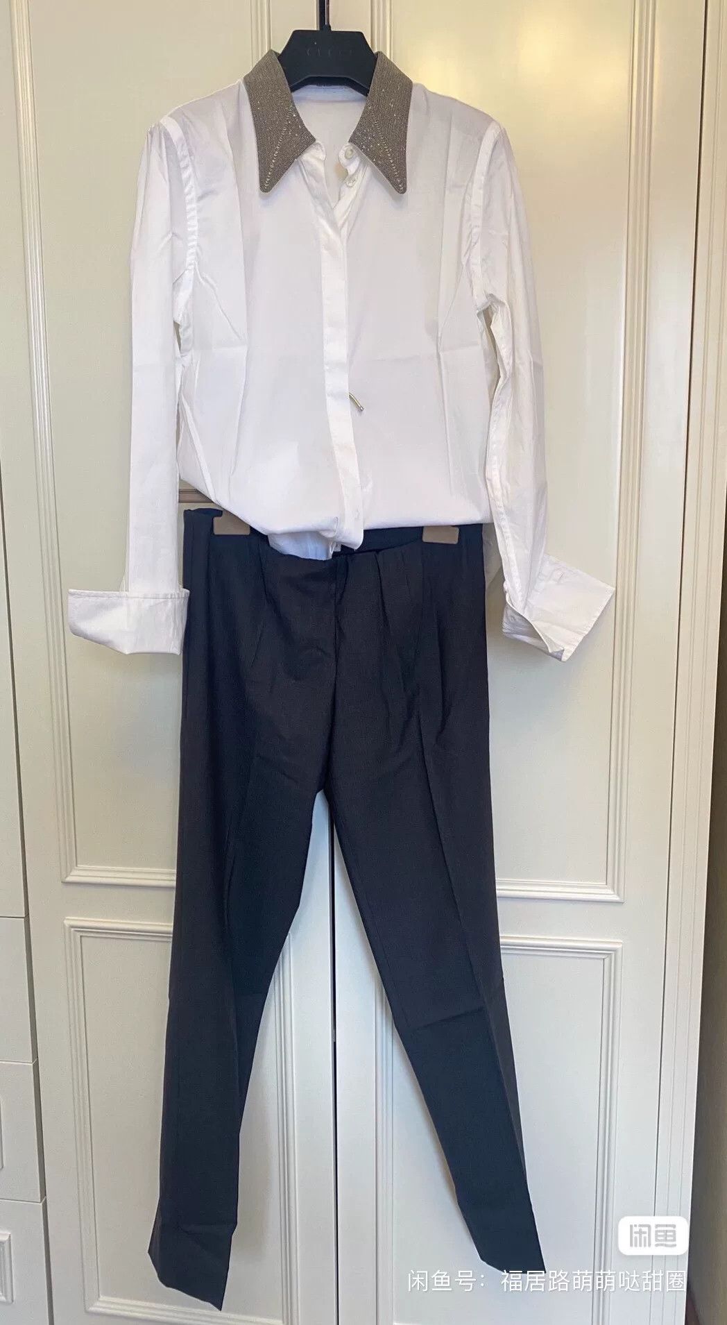 Brunello Cucinelli Brunello Cucinelli Wool Women's Pants Size 40" / US 18 - 1 Thumbnail