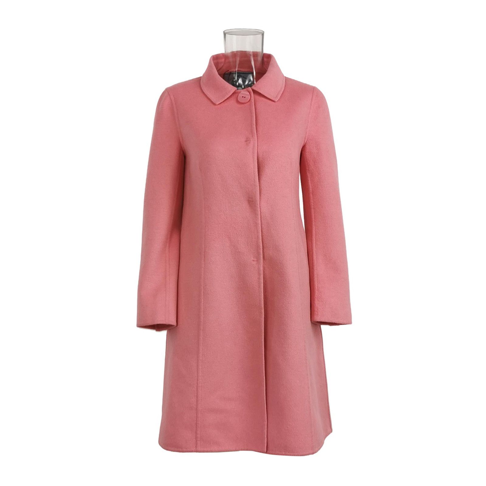 Prada Prada Wool Blended Long Sleeve Coat - dmc Size M / US 6-8 / IT 42-44 - 1 Thumbnail