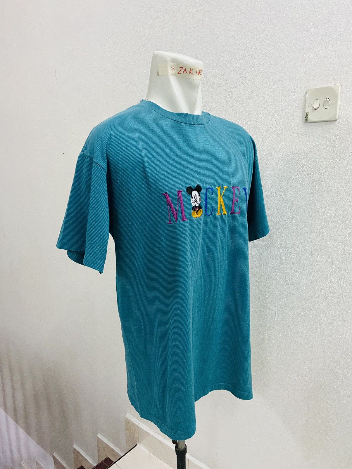 Mickey Mouse × Vintage VINTAGE MICKEY TEE Size US L / EU 52-54 / 3 - 4 Thumbnail