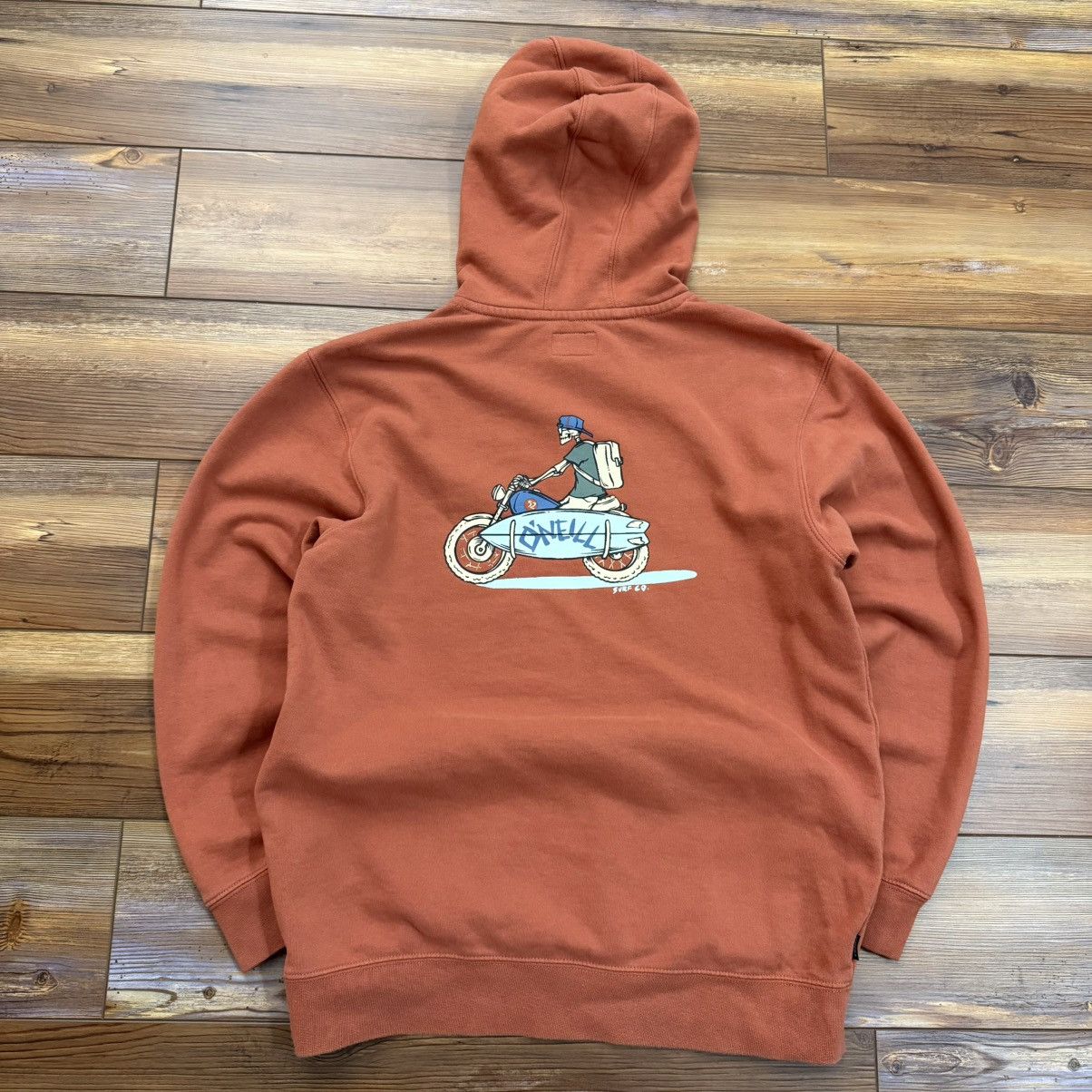 O'Neill Y2K O’Neill Surf Quiksilver Hurley Orange Hoodie Sweatshirt Size US S / EU 44-46 / 1 - 1 Thumbnail