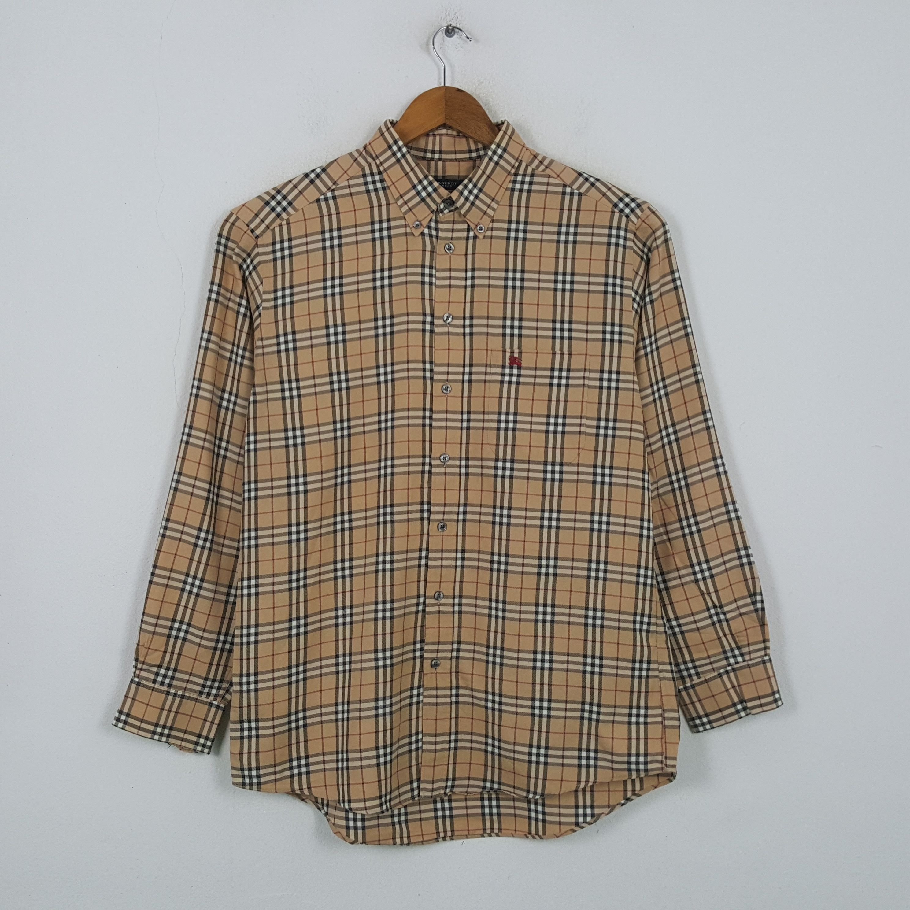 Burberry Vintage Burberry London Fashion Brand Shirt RR12 Size US XL / EU 56 / 4 - 1 Thumbnail