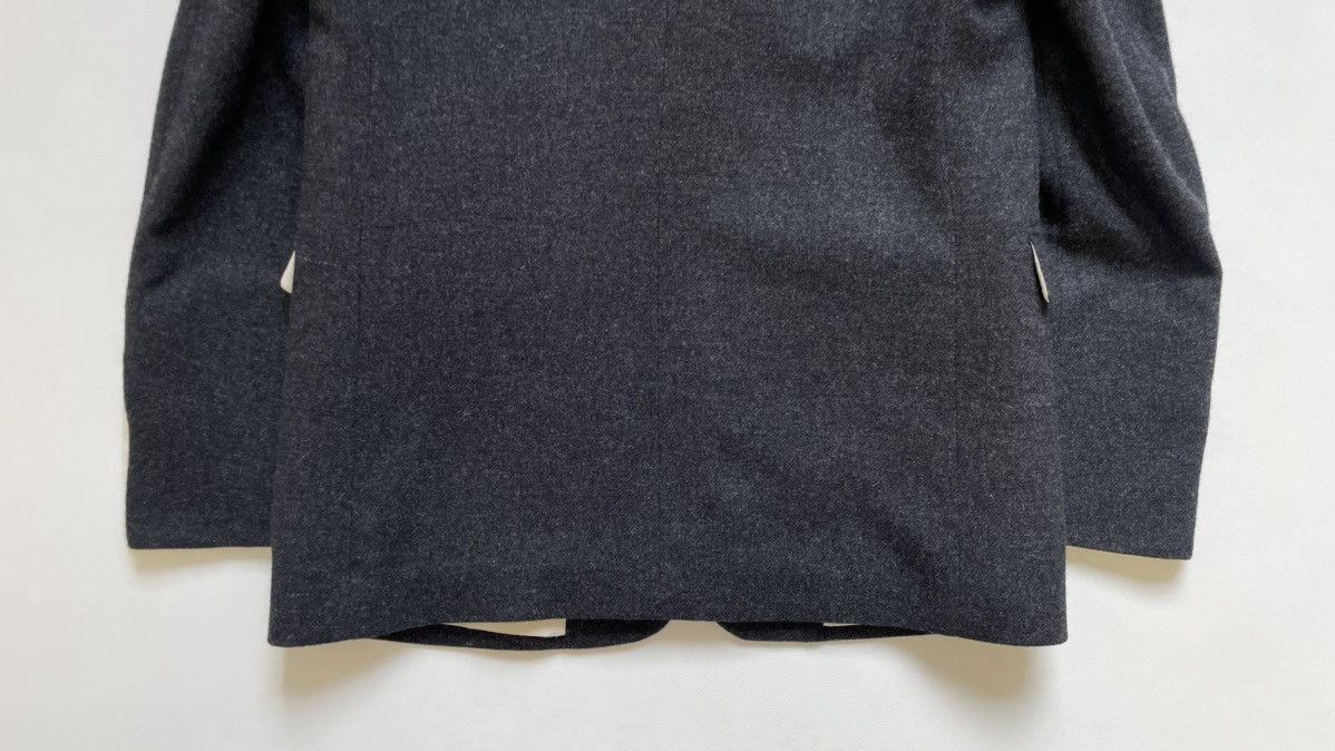 Raf Simons A/W 2020 Charcoal Grey Wool Blazer Size 38R - 15 Thumbnail