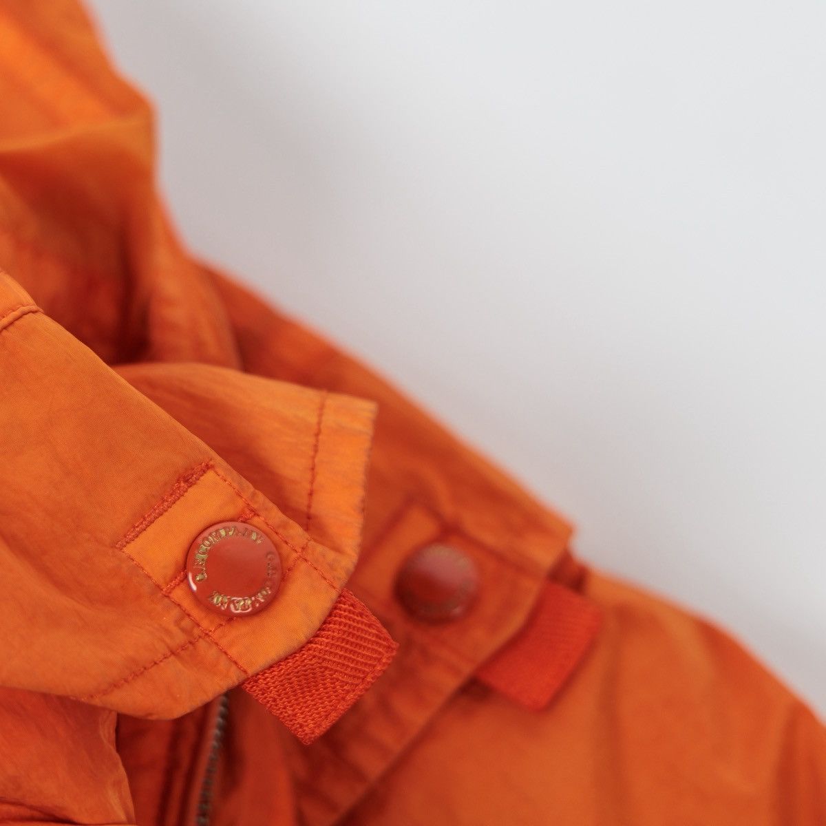 C.P. Company CP Company Goggle Jacket Mens Rare Nylon Orange Hooded Lens Size US M / EU 48-50 / 2 - 16 Thumbnail