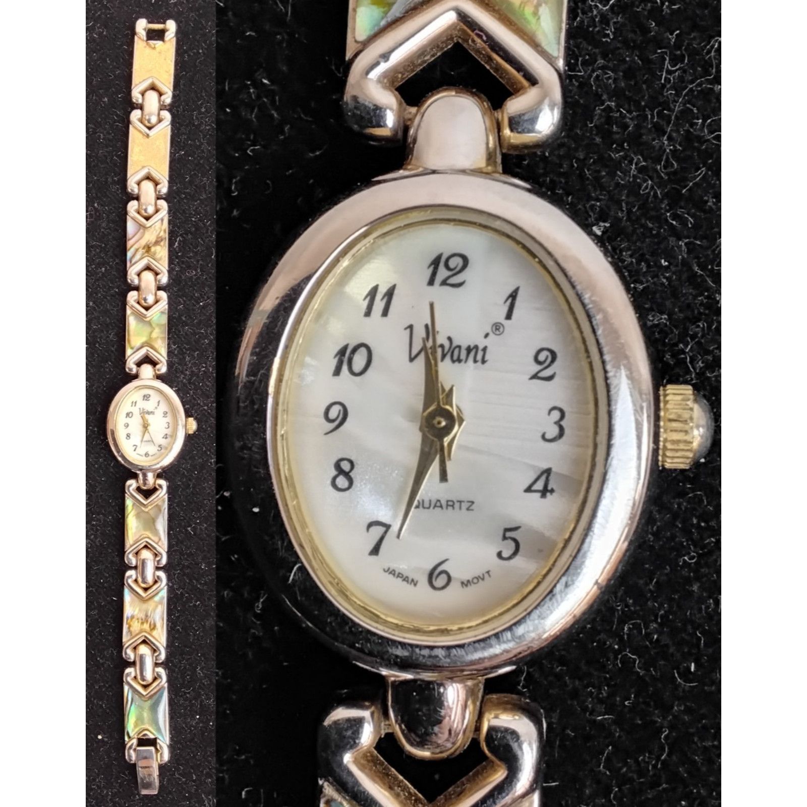 Other Vivani Accutime Ladies Watch Abalone Quartz Missing Stones Size ONE SIZE - 1 Thumbnail