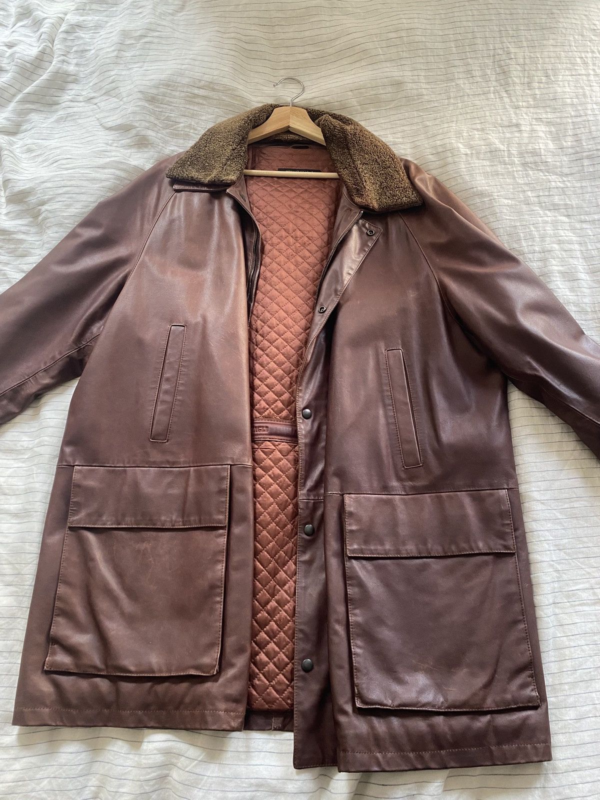 Bruno Magli - leather jacket