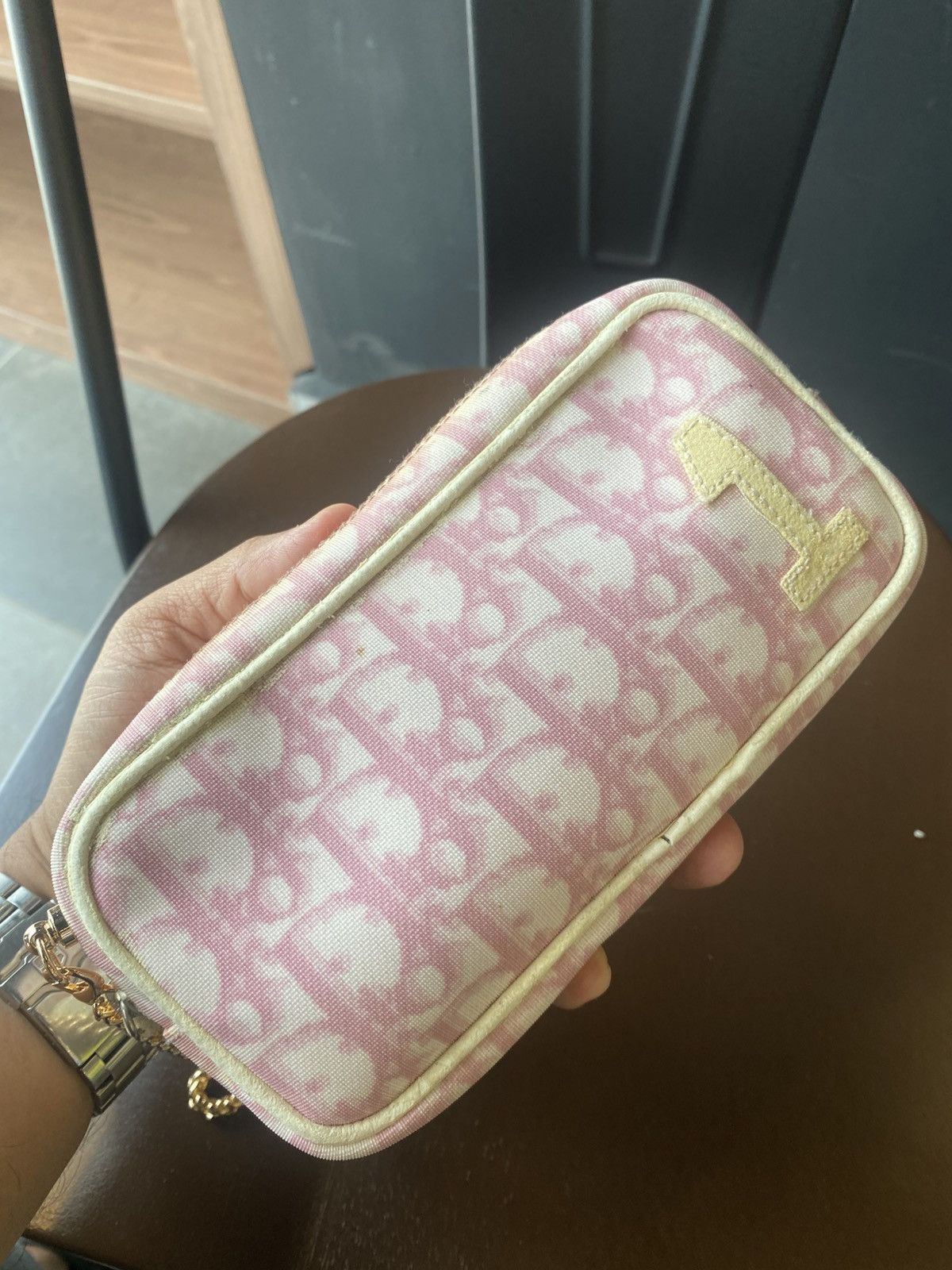 Christian Dior Monsieur × Dior Authentic Christian Dior Oblique Toiletries Custom Chain Size ONE SIZE - 11 Thumbnail