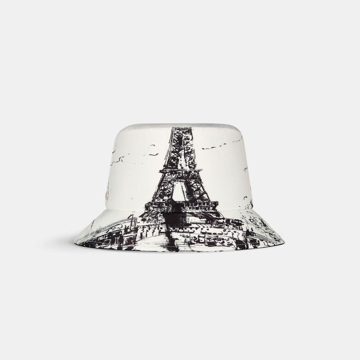 Dior o1bcso1str0226 Size:OS/Small Brim Bucket Hat in White/Black Size ONE SIZE - 2 Thumbnail