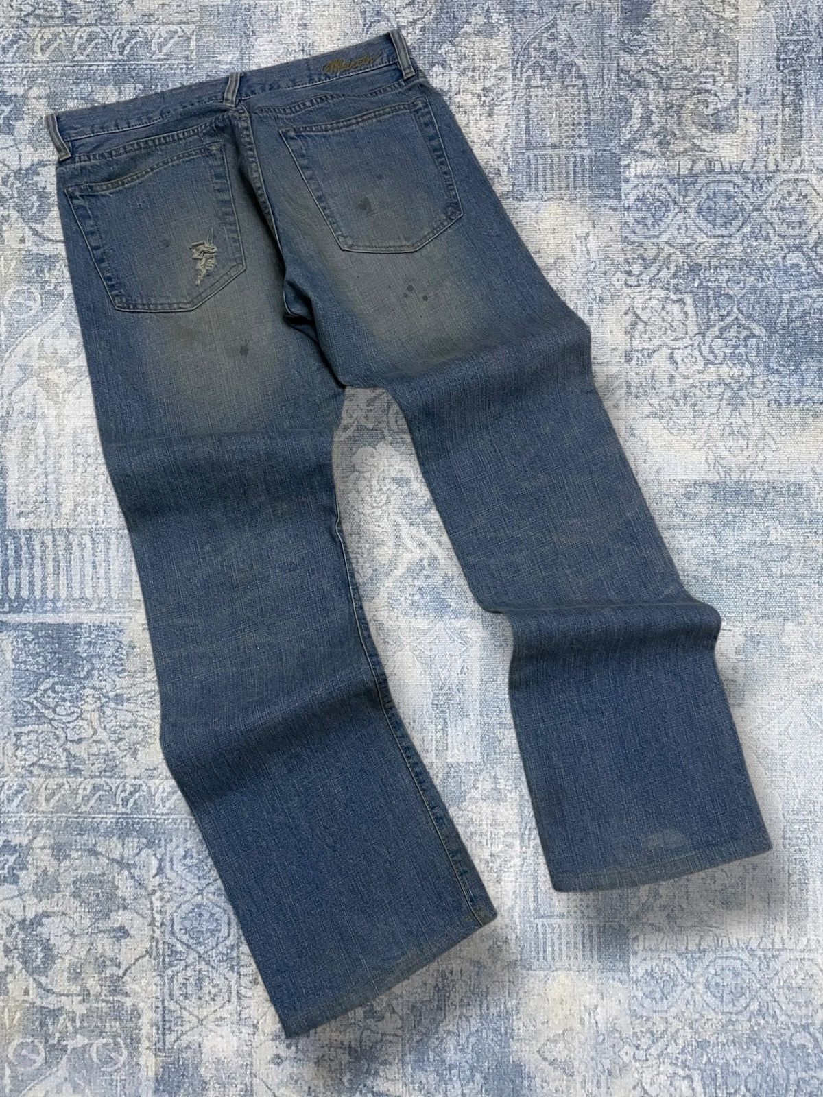 Hysteric Glamour Vintage 90s Japan Designer Nano Universe Mudwash Distressed Size US 32 / EU 48 - 9 Thumbnail