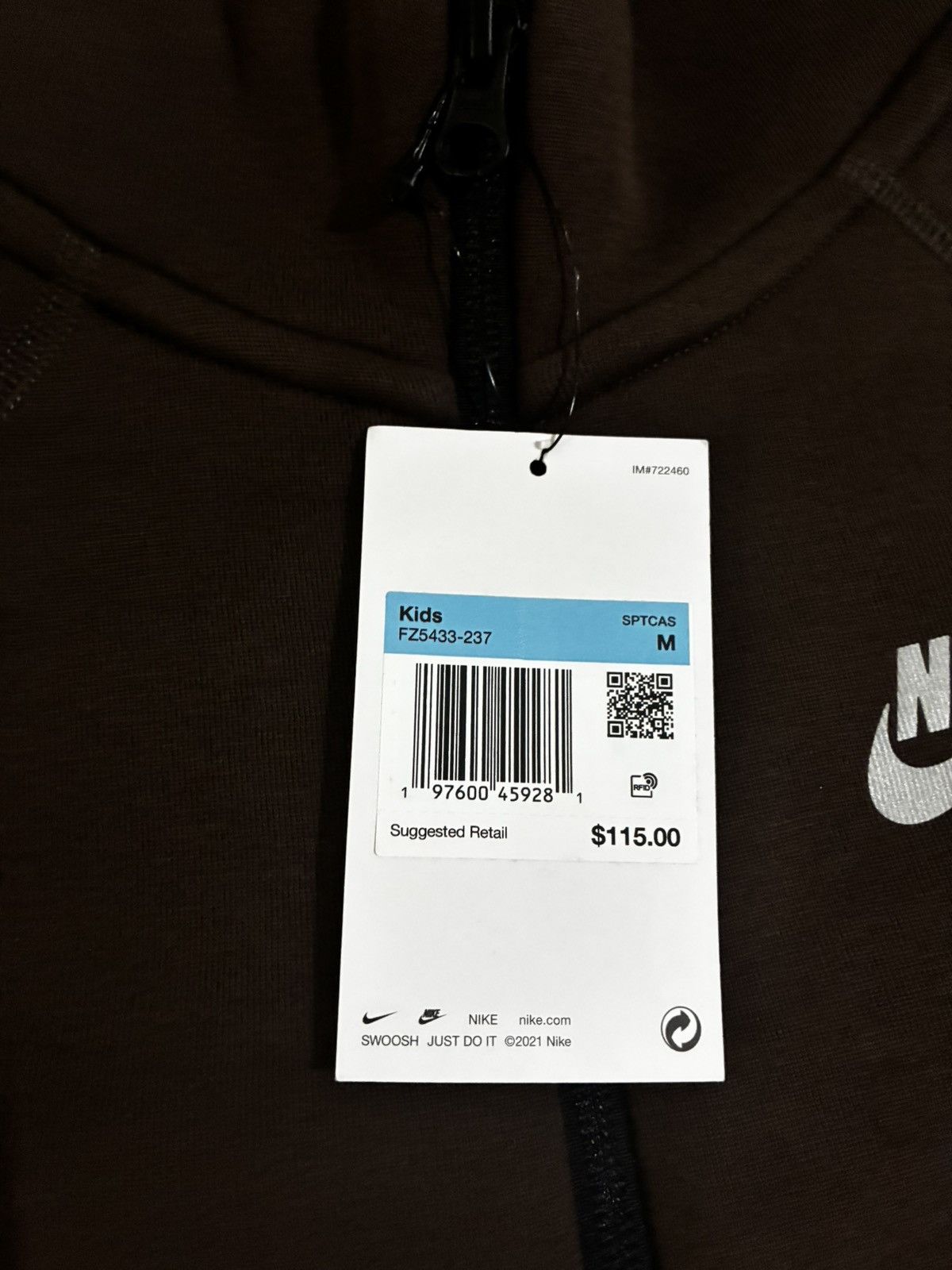 Nike Brown Nike tech reflective Size US M / EU 48-50 / 2 - 5 Thumbnail