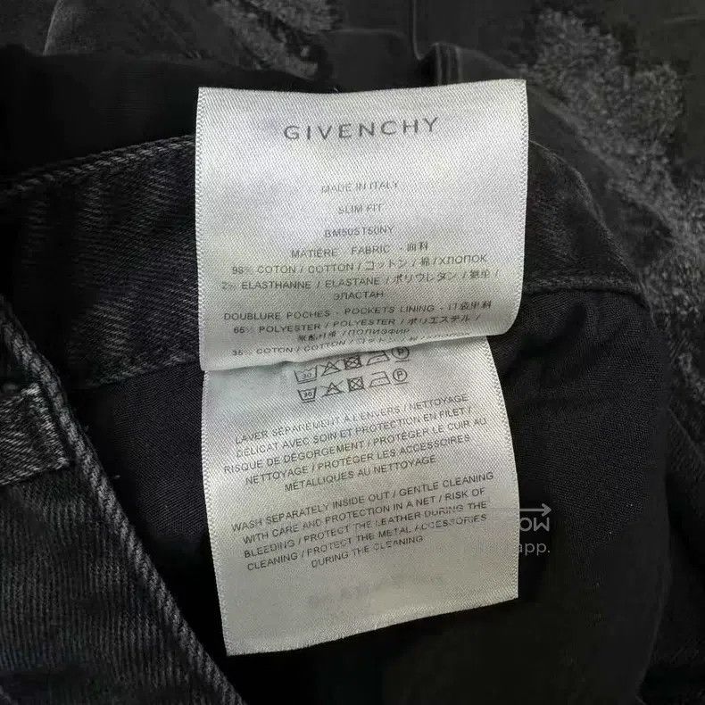 Givenchy Givenchy Ripped Distressed Denim Jeans Size US 32 / EU 48 - 6 Thumbnail