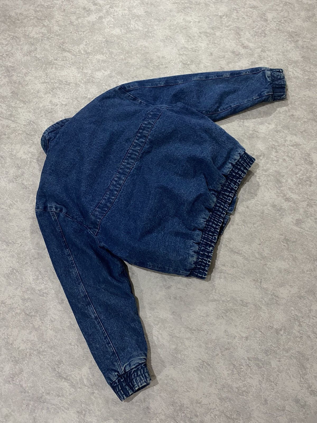 Vintage Vintage USA 80s Panoply Safety Garment Denim Bomber WorkWear Size US M / EU 48-50 / 2 - 20 Thumbnail