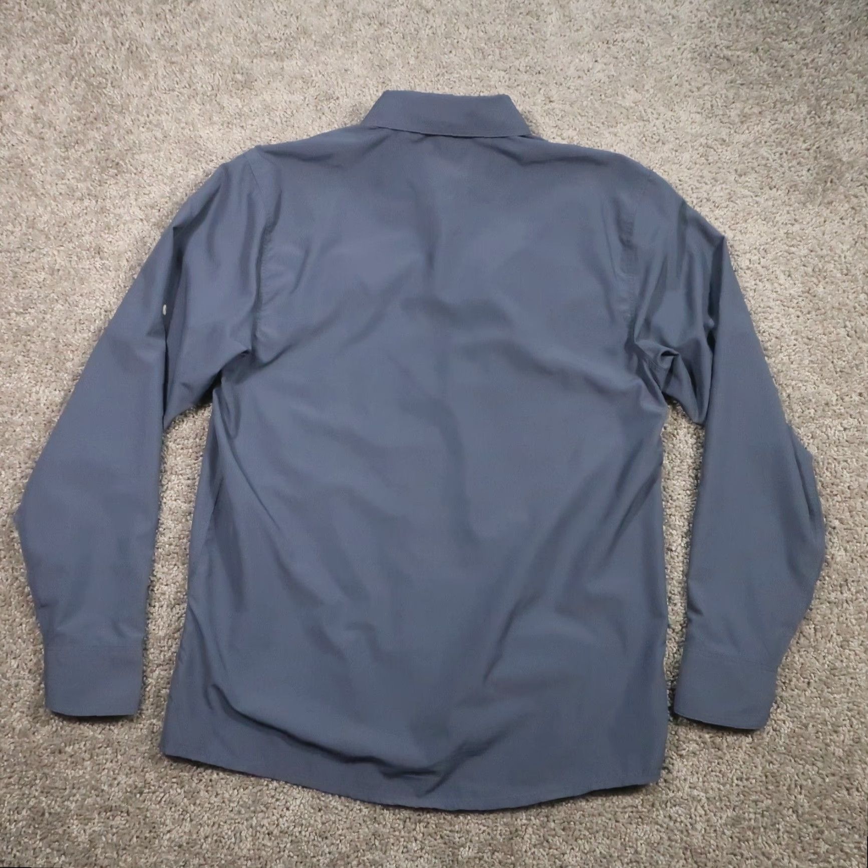 CLOT Simms Fishing Mens S Gray Guide Series Long Sleeve Sunglass Cloth Size US S / EU 44-46 / 1 - 2 Thumbnail