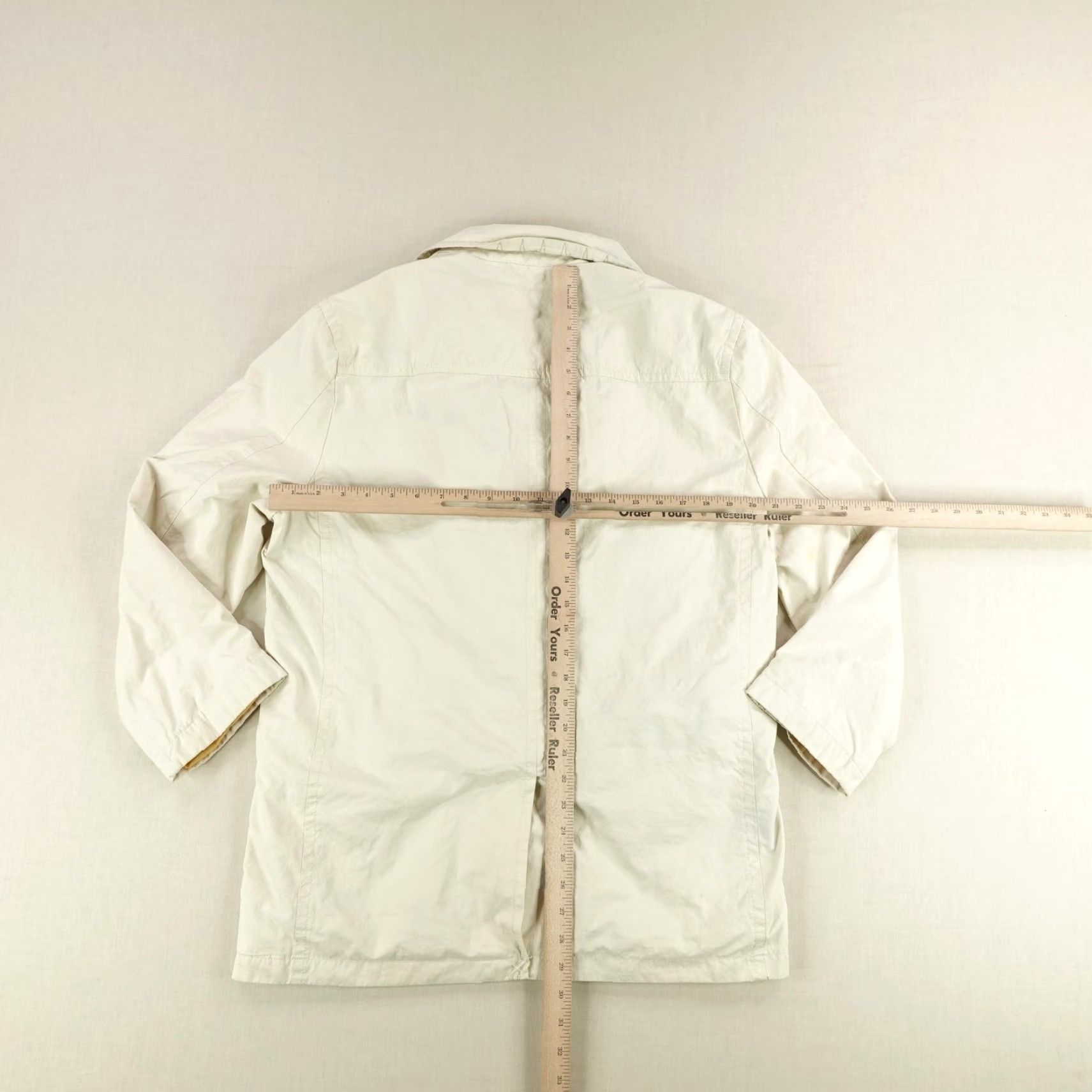 The Territory Ahead Territory Ahead Jacket Mens Medium Beige Tan Blazer Sport Coat Lined 3 Button ^ Size 40R - 7 Thumbnail